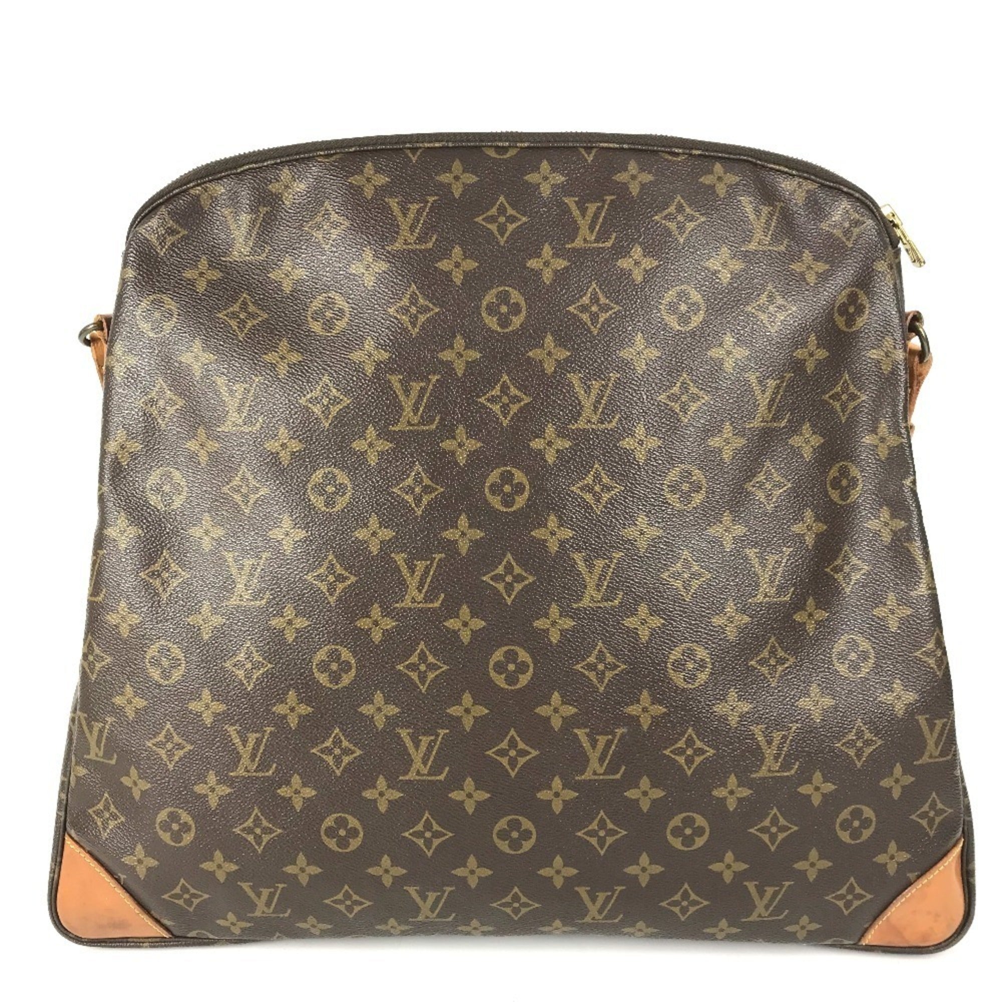 Louis Vuitton Brown Monogram Shoulder Bag Tote Bag (Pre-Owned)