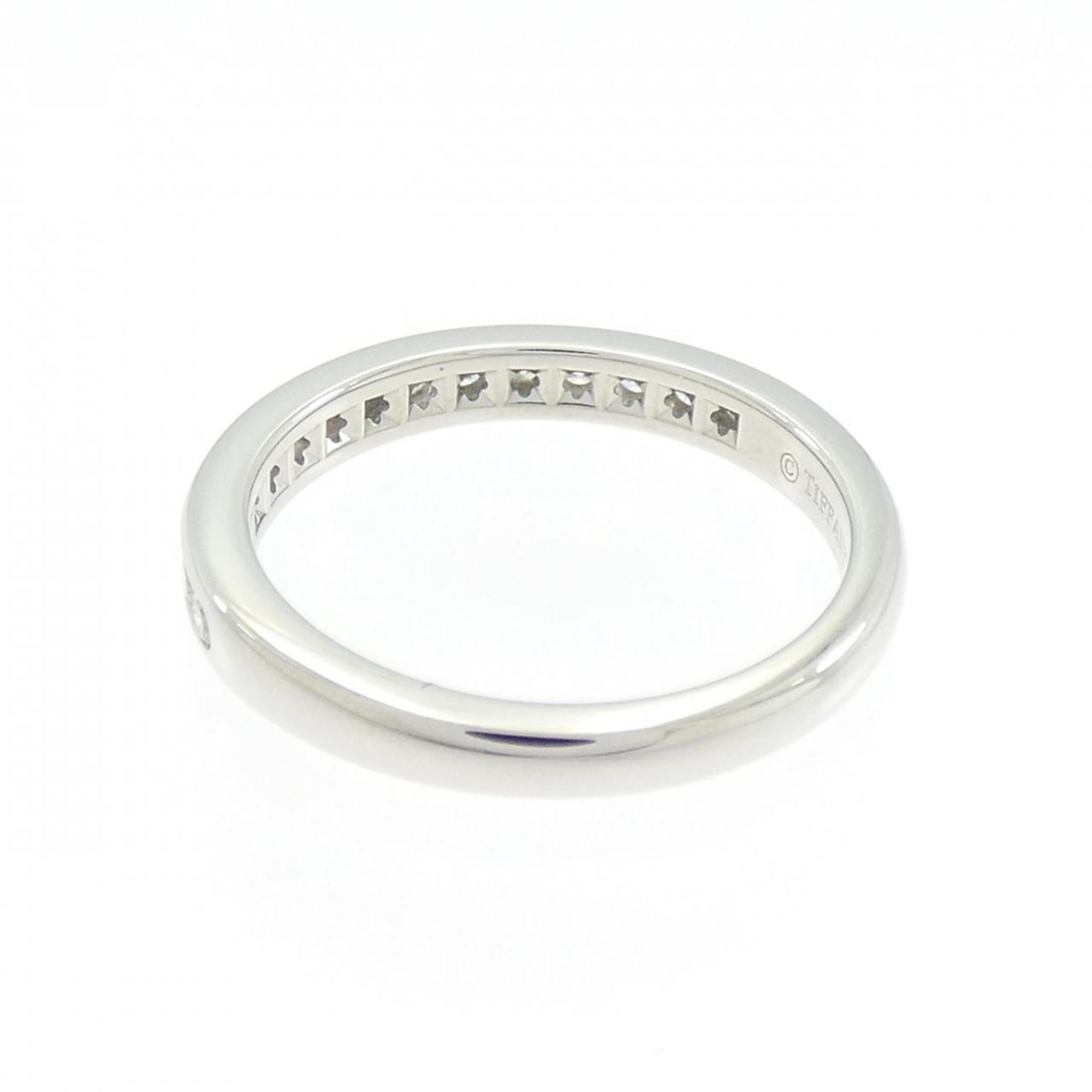Tiffany Platinum Platinum 950 Band Ring (Pre-Owned)