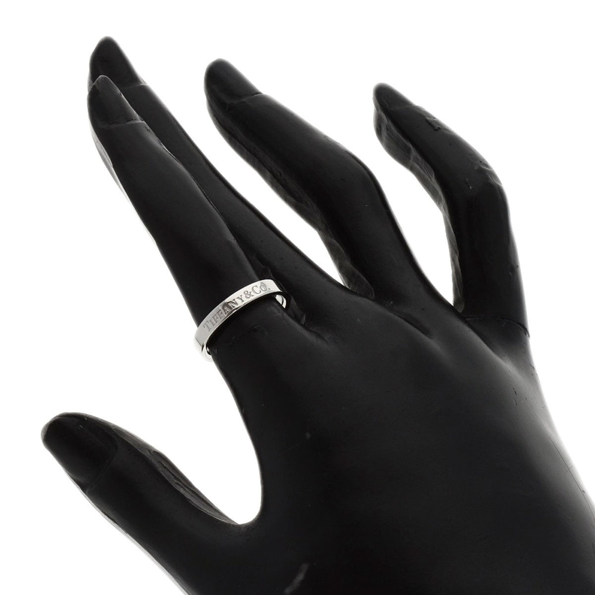 Tiffany Platinum 950 Band Ring (Pre-Owned)
