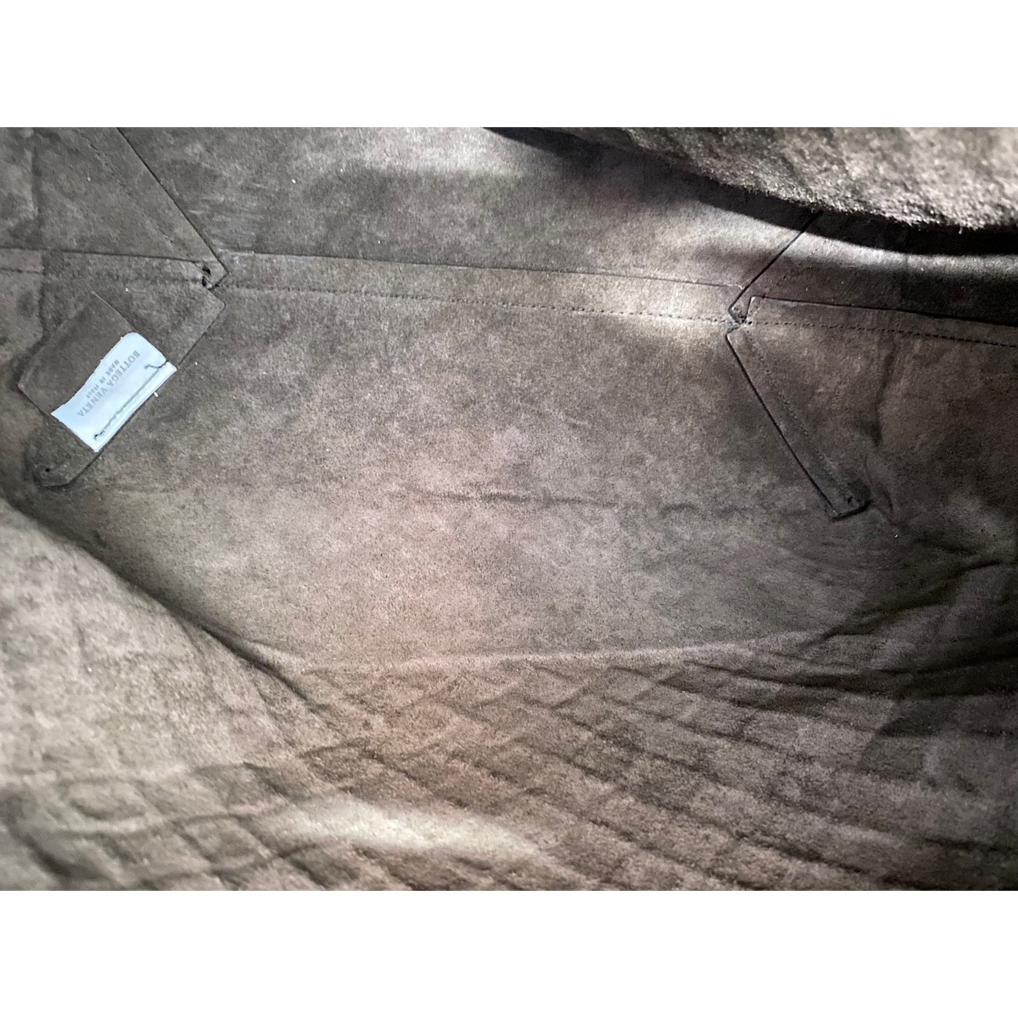 Bottega Veneta Intrecciato Brown Intrecciato Tote Bag (Pre-Owned)