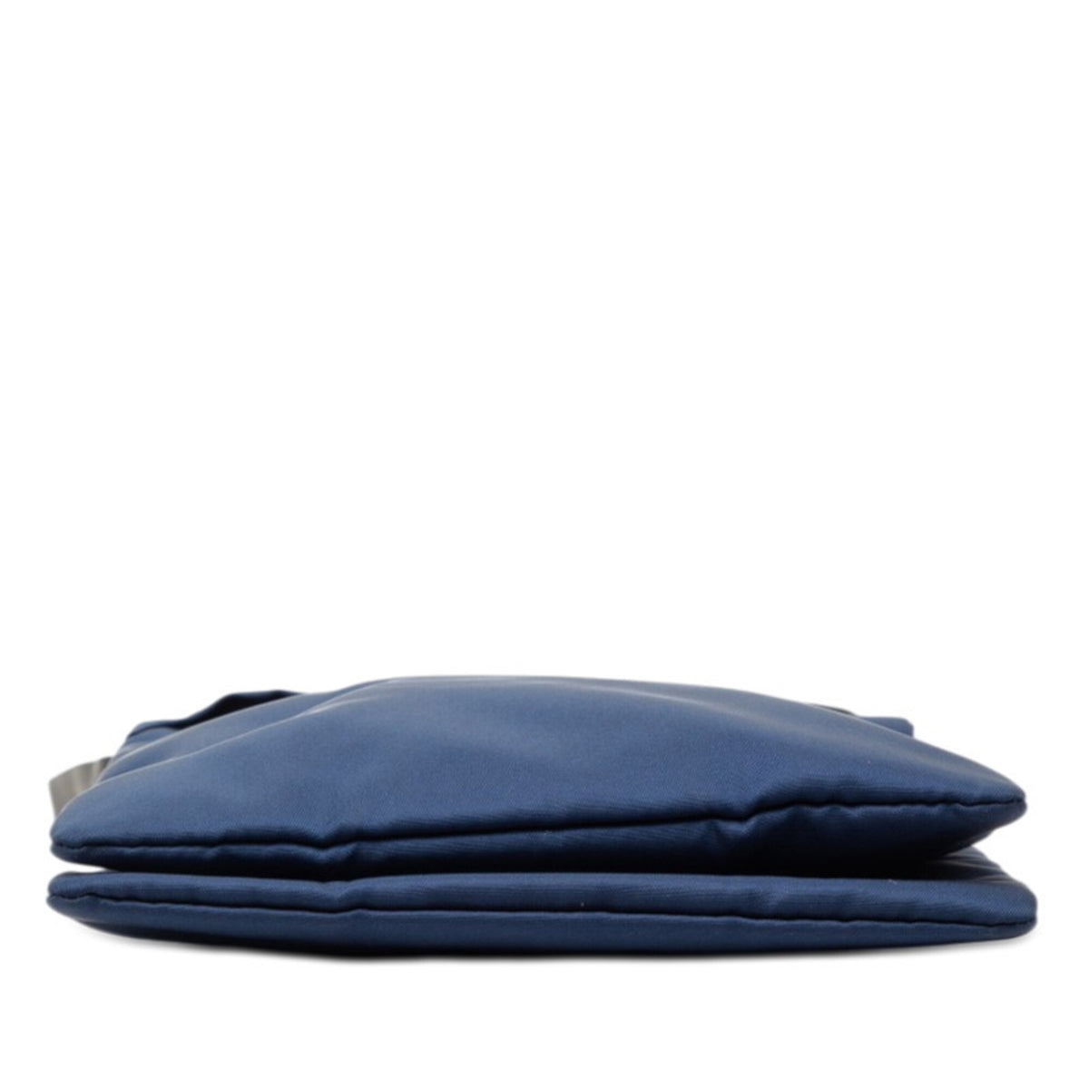 Prada Navy Black Nylon Shoulder Bag (Pre-Owned)