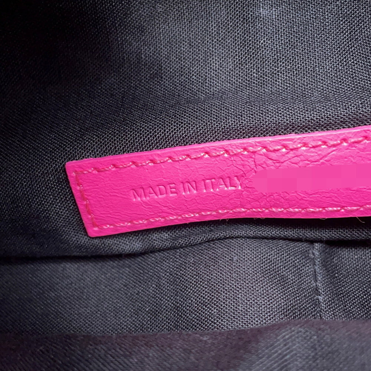 Balenciaga Pink Leather Handbag Pouch Shoulder Bag (Pre-Owned)
