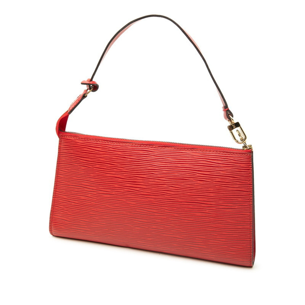 Louis Vuitton Epi Castilian Red Leather Pochette (Pre-Owned)