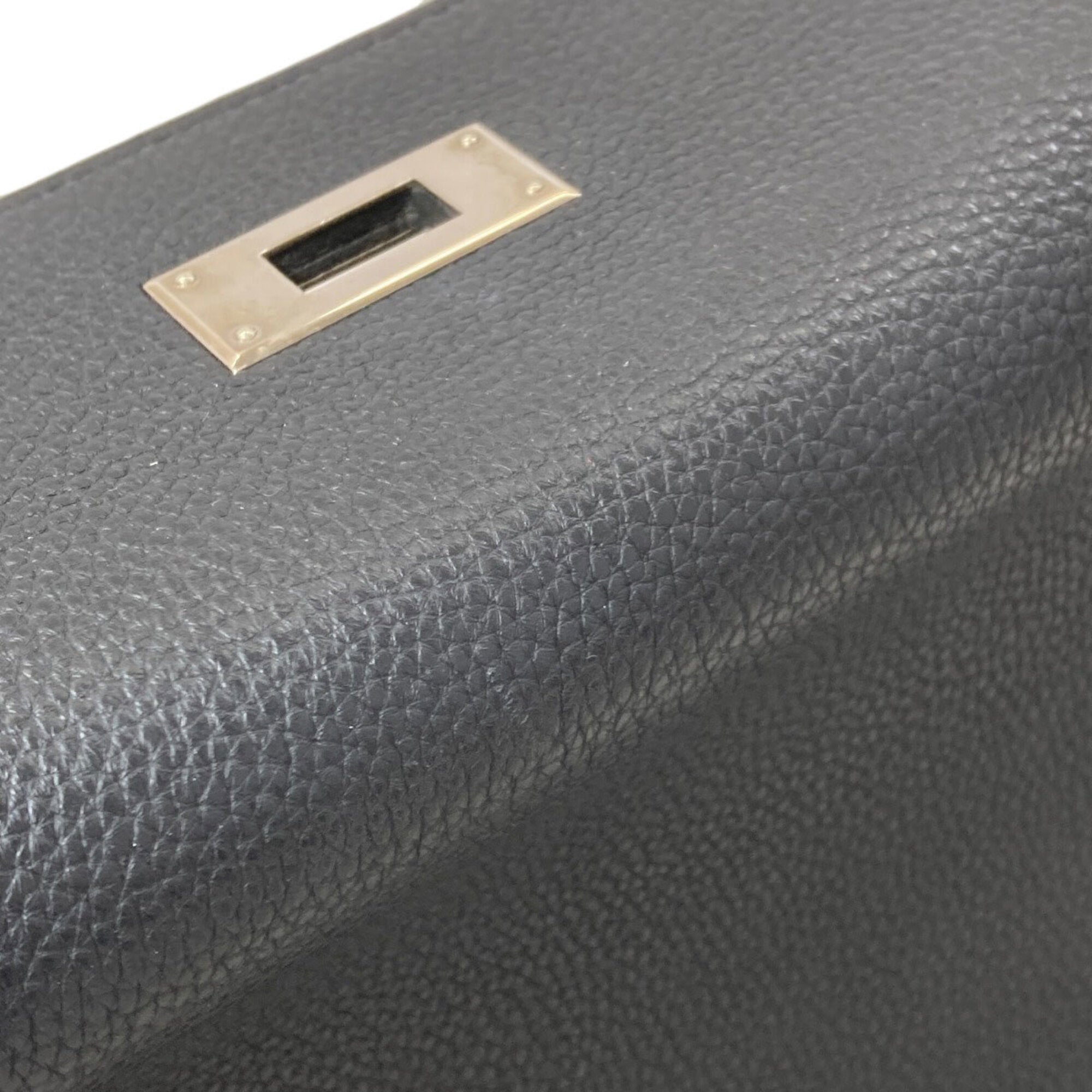 Hermes Kelly Black Handbag (Pre-Owned)