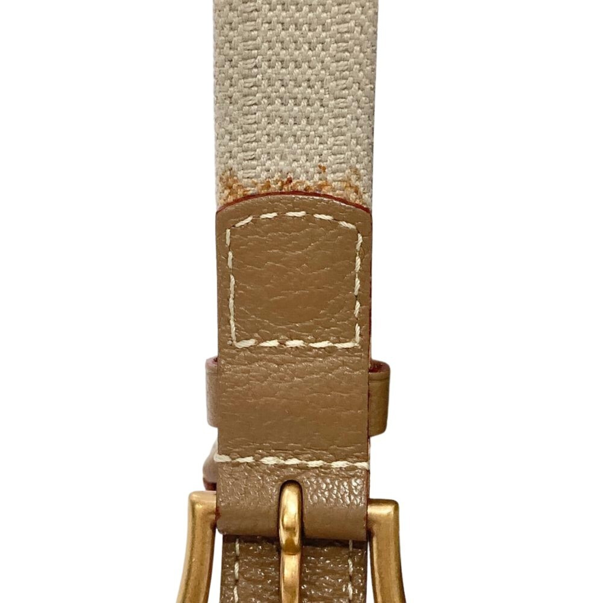 Louis Vuitton Beige Canvas Tote Bag (Pre-Owned)