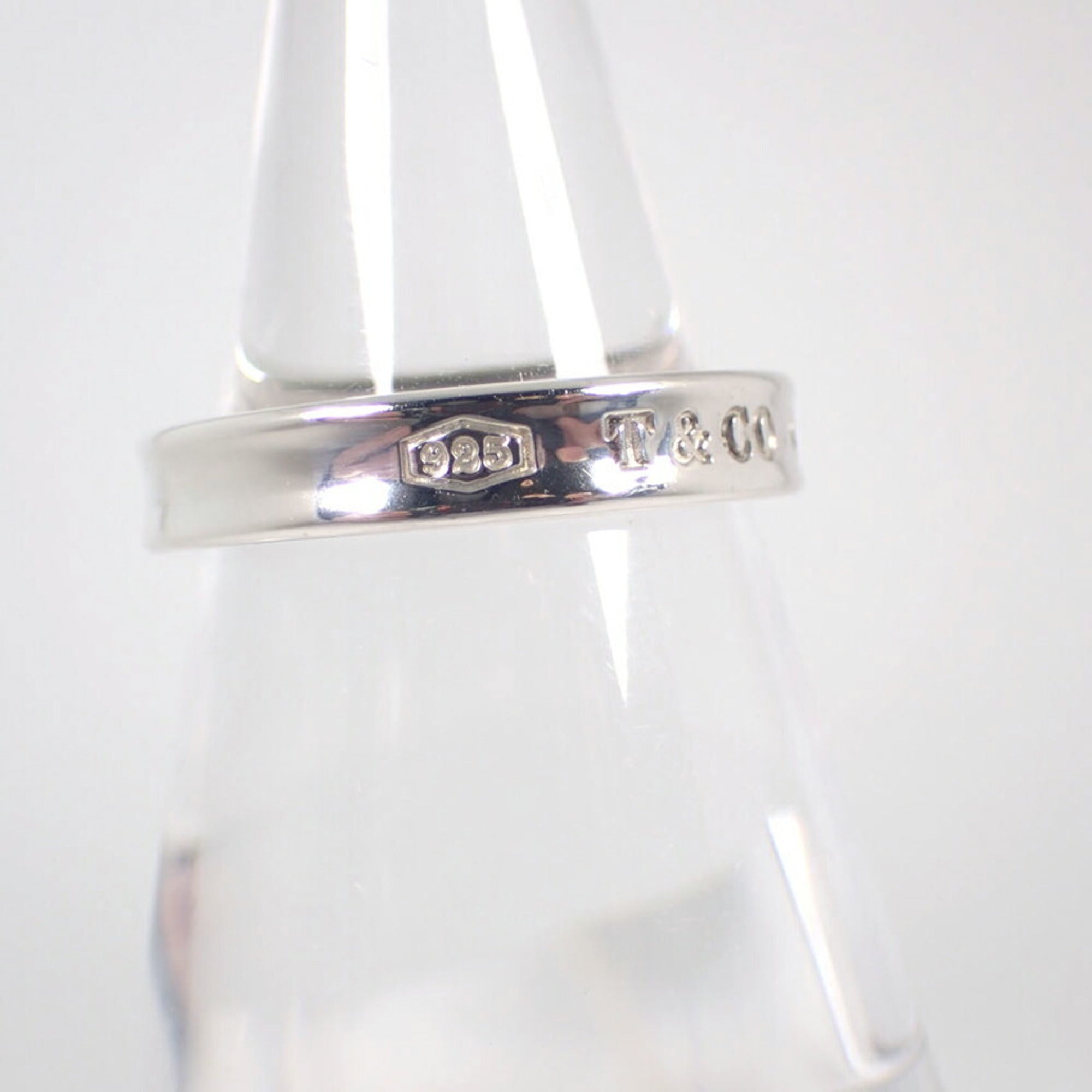Tiffany Sterling Silver 925 Band Ring (Pre-Owned)