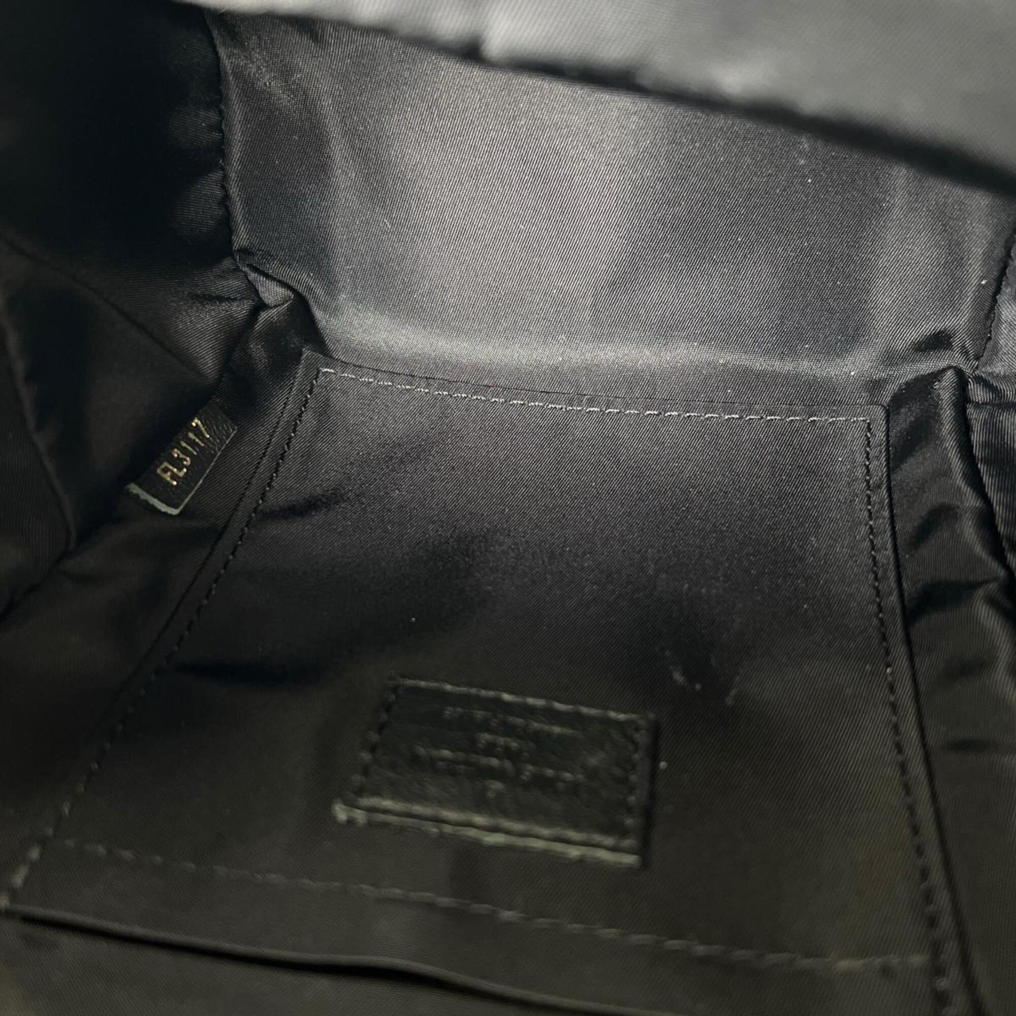 Louis Vuitton Brown Leather Backpack (Pre-Owned)