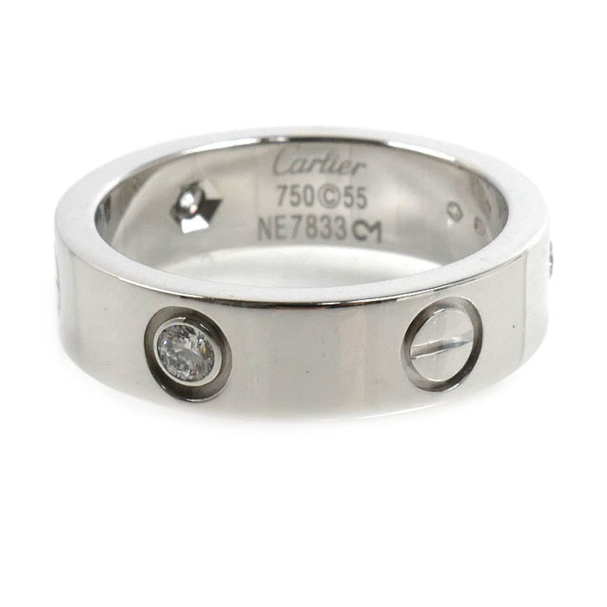 Cartier White Gold (18K) Band Ring (Pre-Owned)