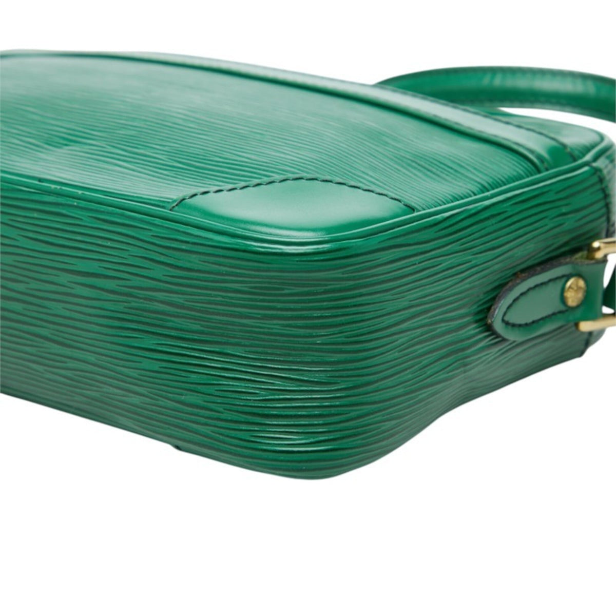 Louis Vuitton Green Leather Shoulder Bag (Pre-Owned)