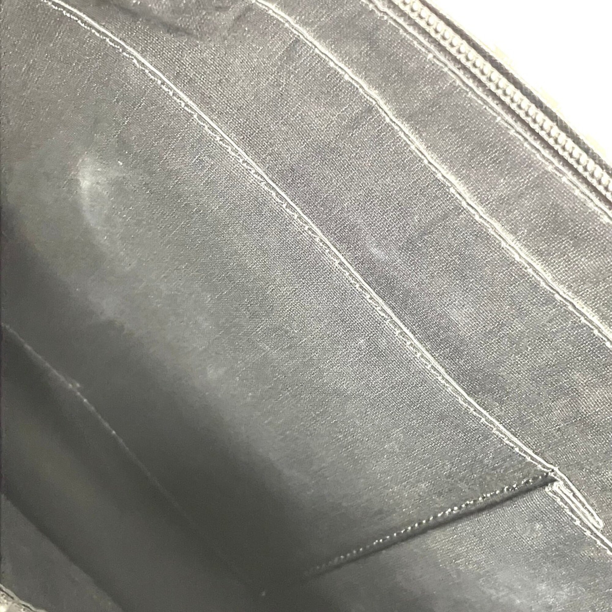 Burberry Beige Black Canvas Leather Tote Bag (Pre-Owned)
