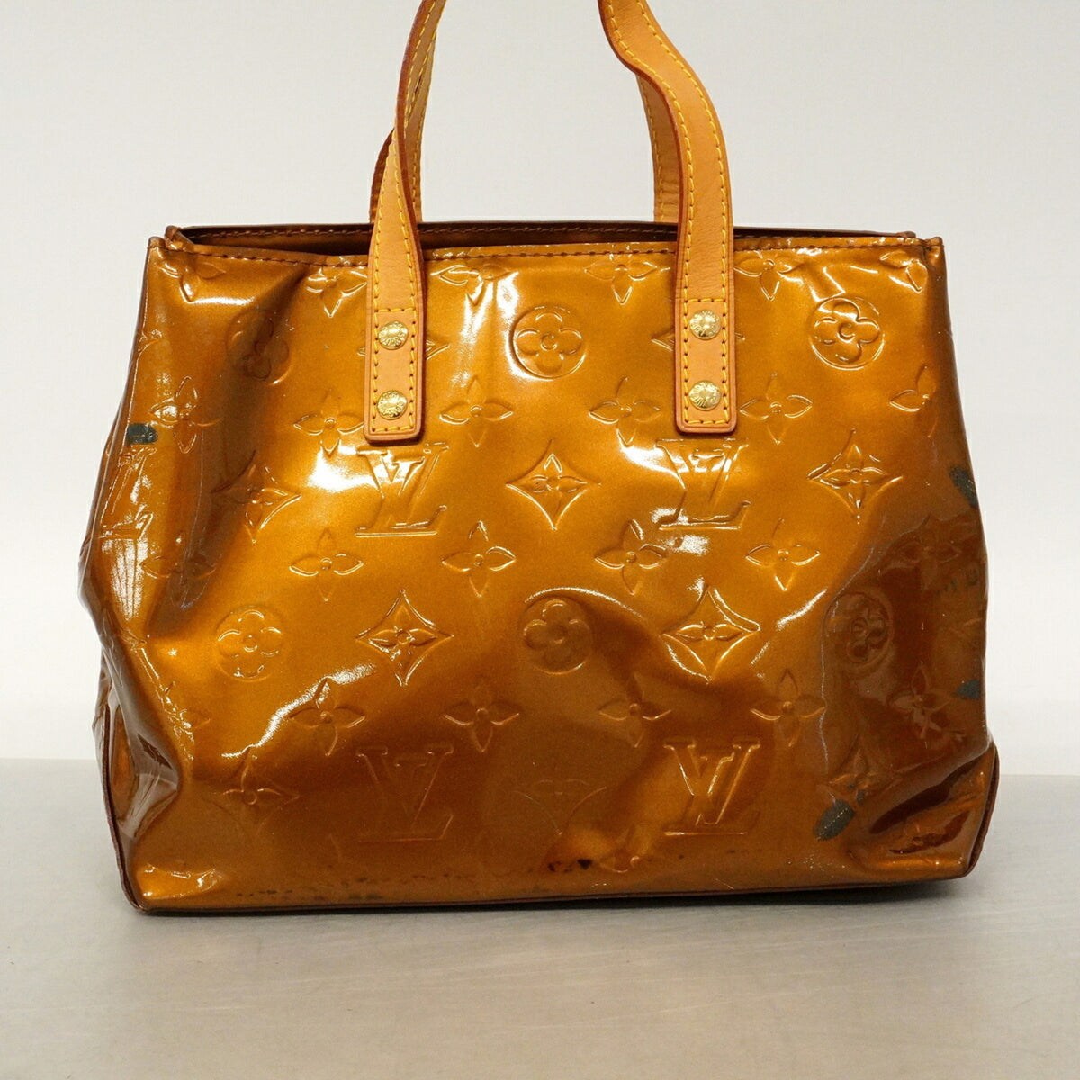 Louis Vuitton Bronze Handbag (Pre-Owned)