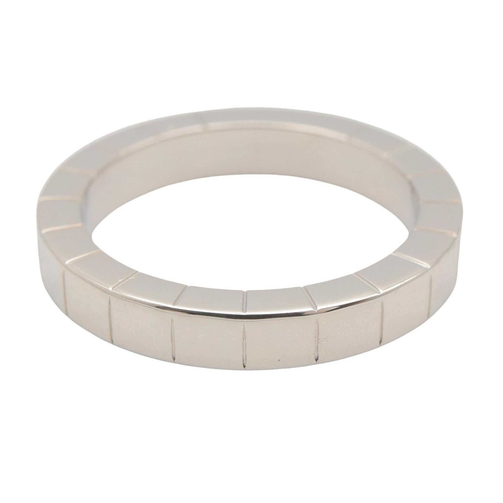 Cartier Lanieres Silver White Gold (18K) Band Ring (Pre-Owned)