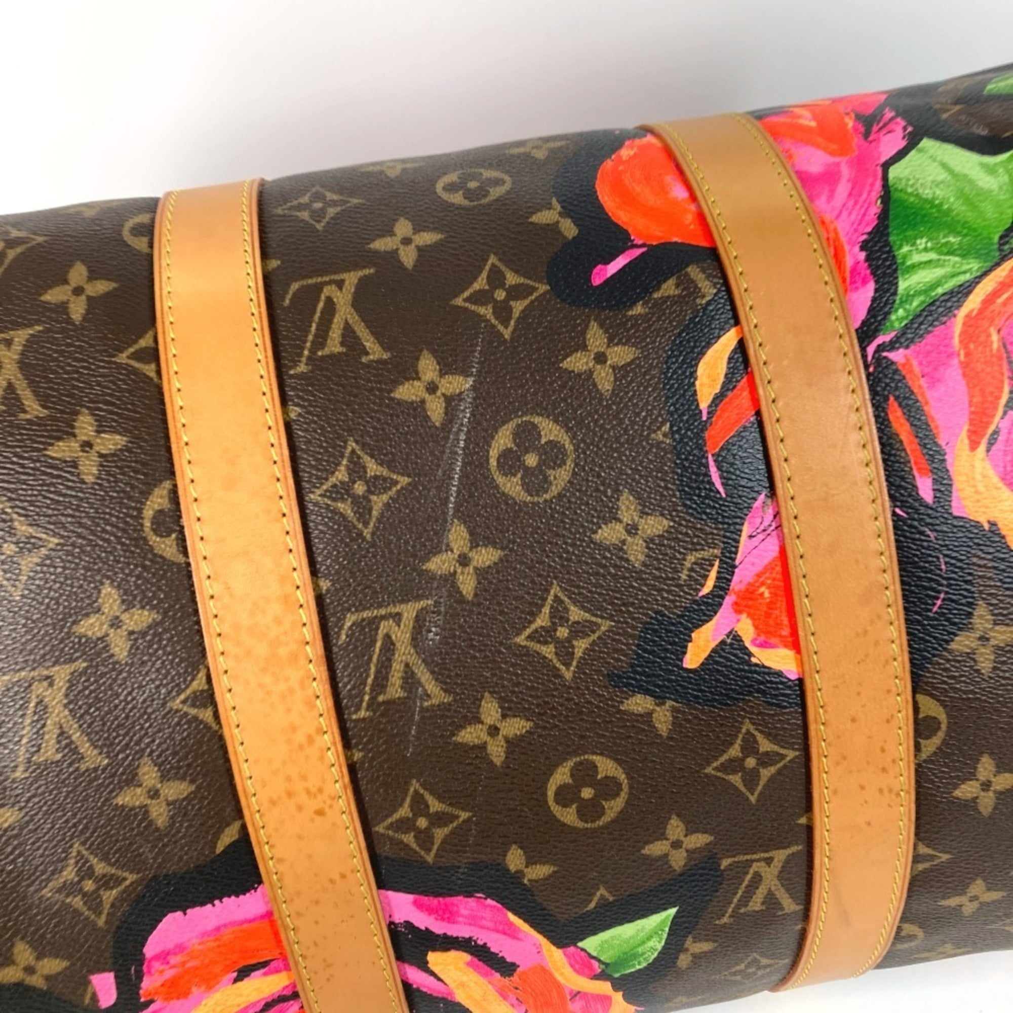 Louis Vuitton Monogram Rose Brown Monogram Rose Pink Monogram Boston Bag (Pre-Owned)