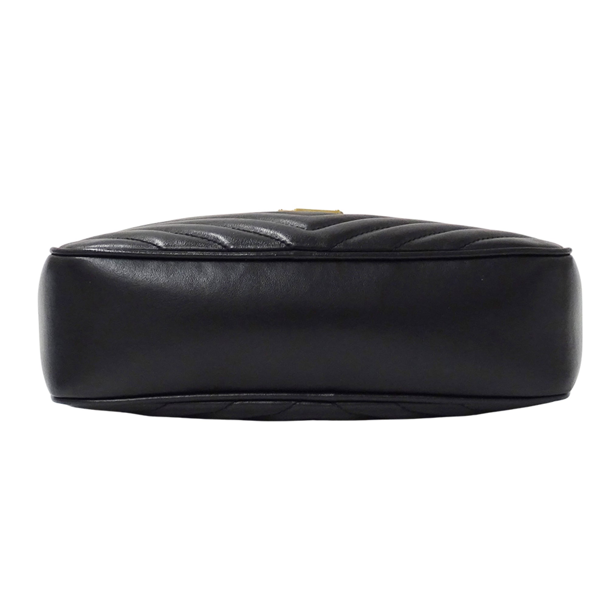 Saint Laurent Black Leather Handbag Shoulder Bag (Pre-Owned)