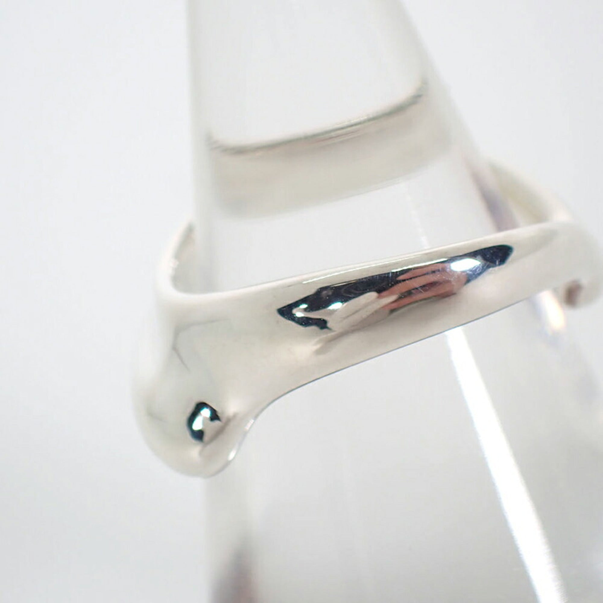 Tiffany Sterling Silver 925 Band Ring (Pre-Owned)