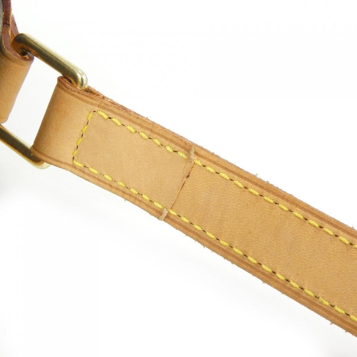 Louis Vuitton Marron Coated Canvas Shoulder Bag (Pre-Owned)