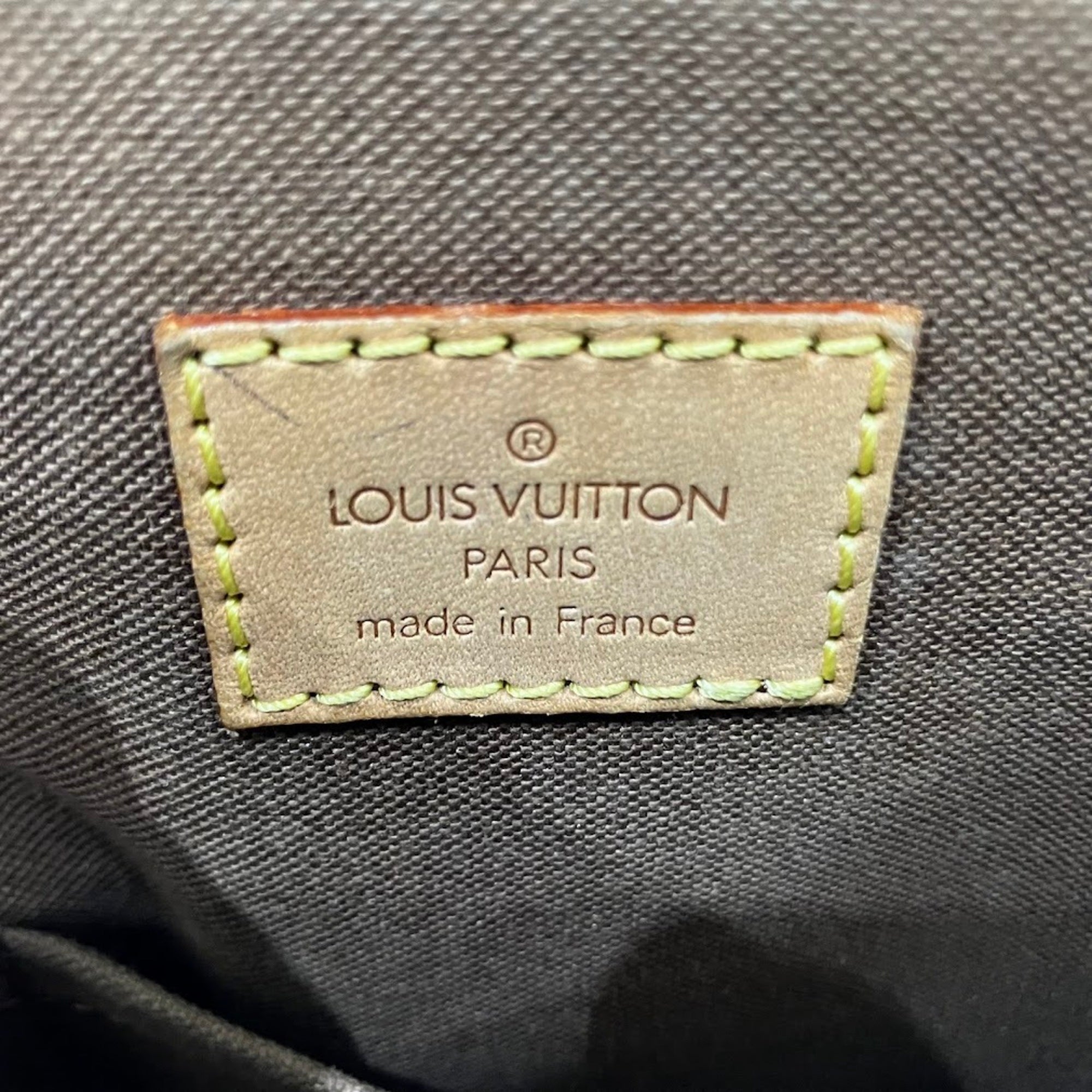 Louis Vuitton Brown Pvc Handbag (Pre-Owned)