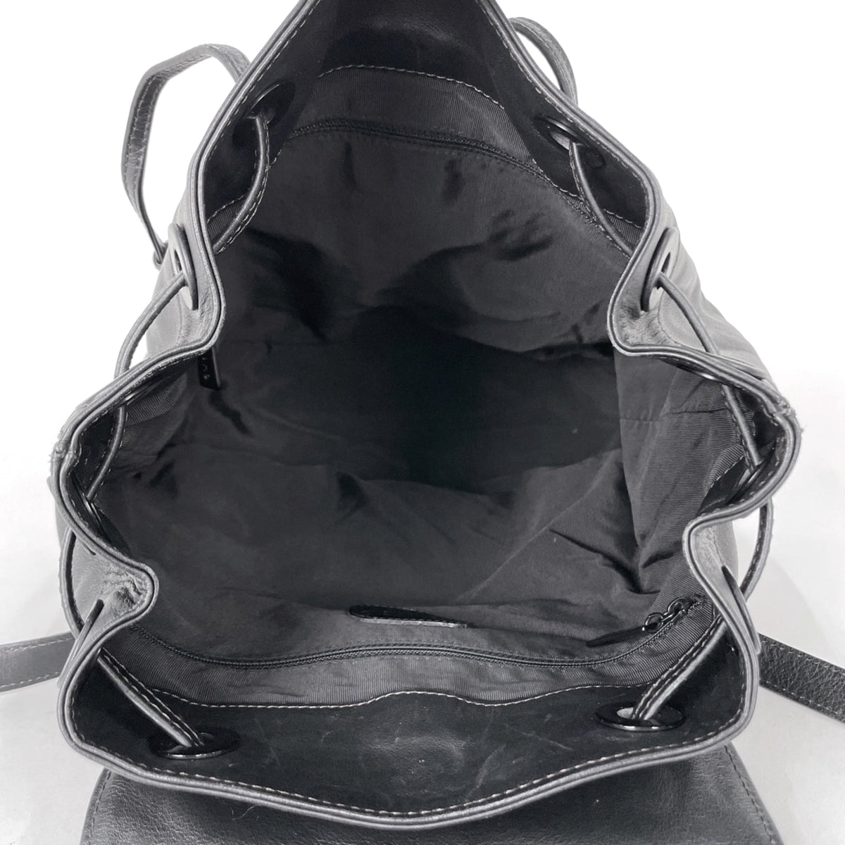 Chanel Black Leather Backpack (Pre-Owned)