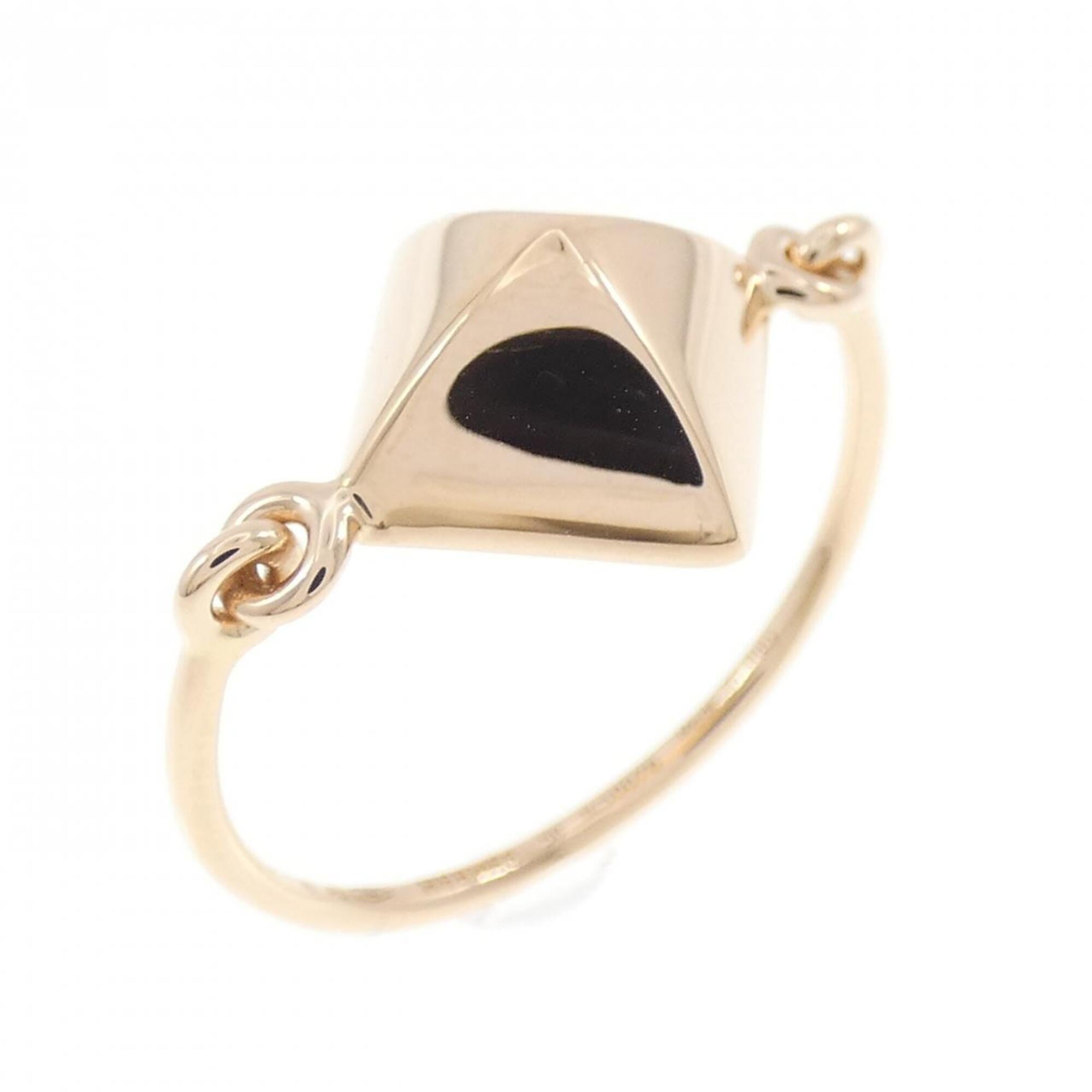 Hermes Pink Gold (18K) Band Ring (Pre-Owned)