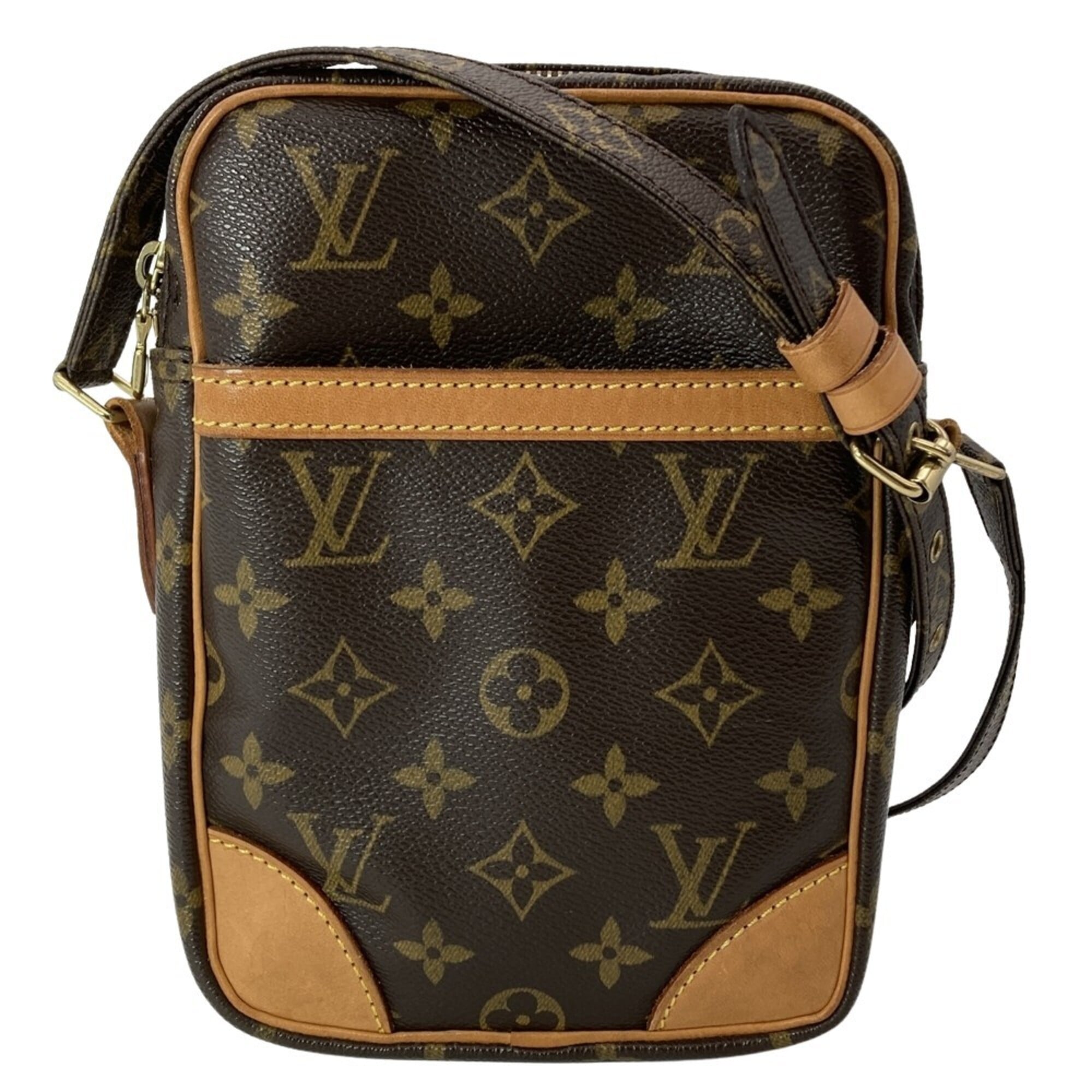 Louis Vuitton Brown Monogram Shoulder Bag (Pre-Owned)