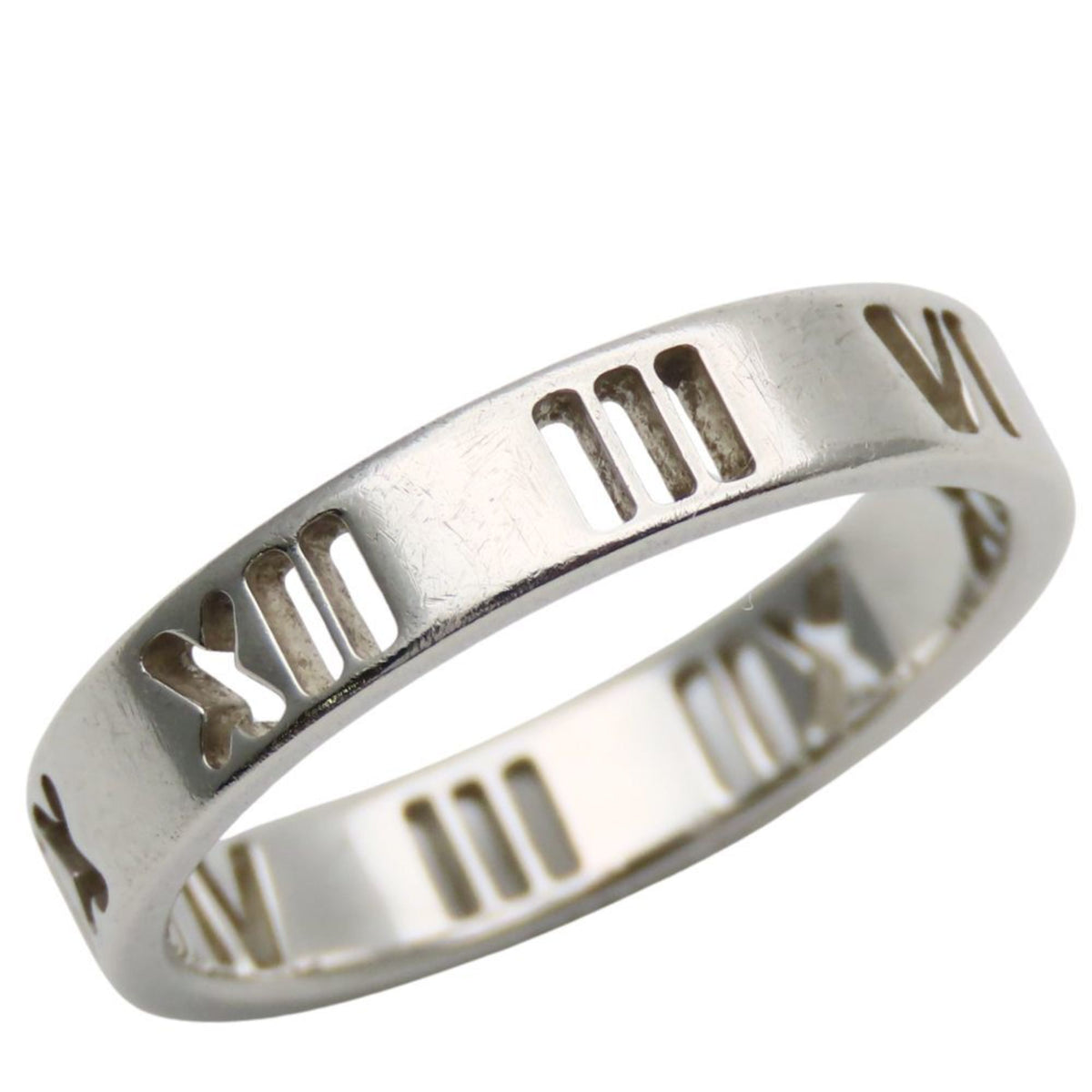 Tiffany Silver 925 Band Ring (Pre-Owned)