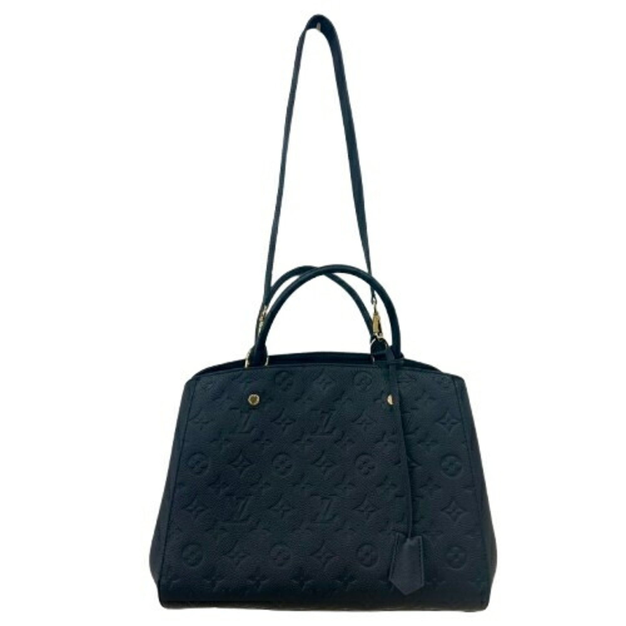 Louis Vuitton Monogram Empreinte Black Monogram Empreinte Handbag Shoulder Bag (Pre-Owned)