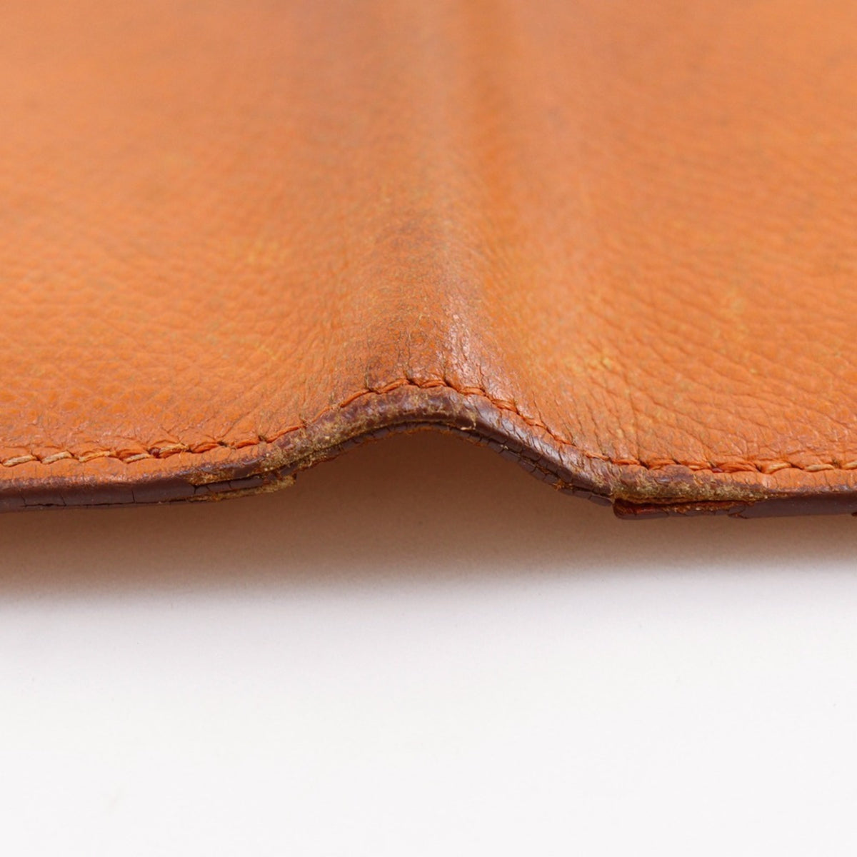 Hermes Orange Epsom Leather Long Wallet (Bi-Fold) (Pre-Owned)