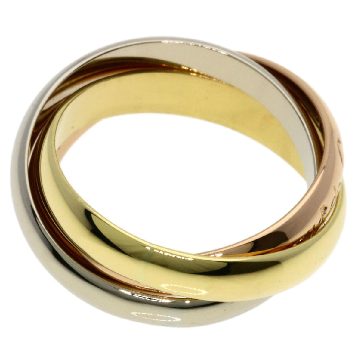 Cartier Yellow Gold (18K) Pink Gold (18K) White Gold (18K) Band Ring (Pre-Owned)