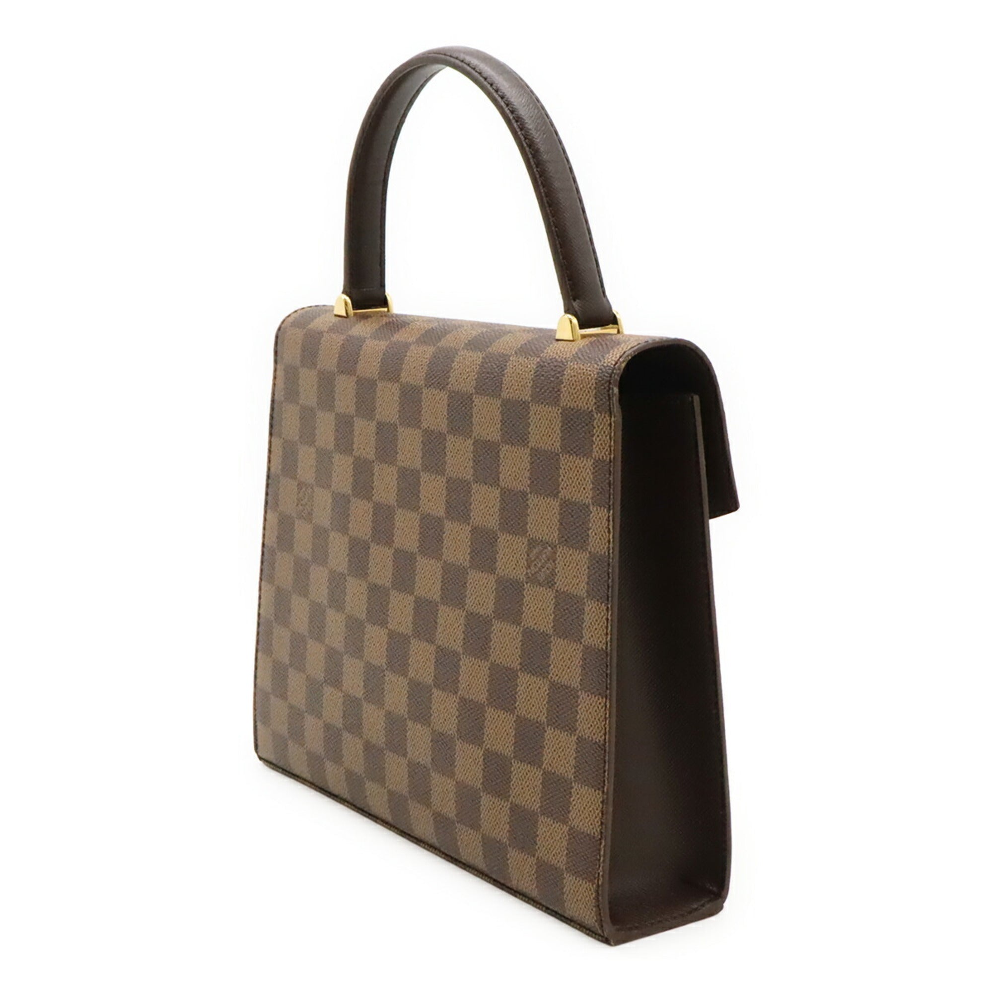 Louis Vuitton Brown Pvc Coated Canvas Damier Canvas Handbag (Pre-Owned)