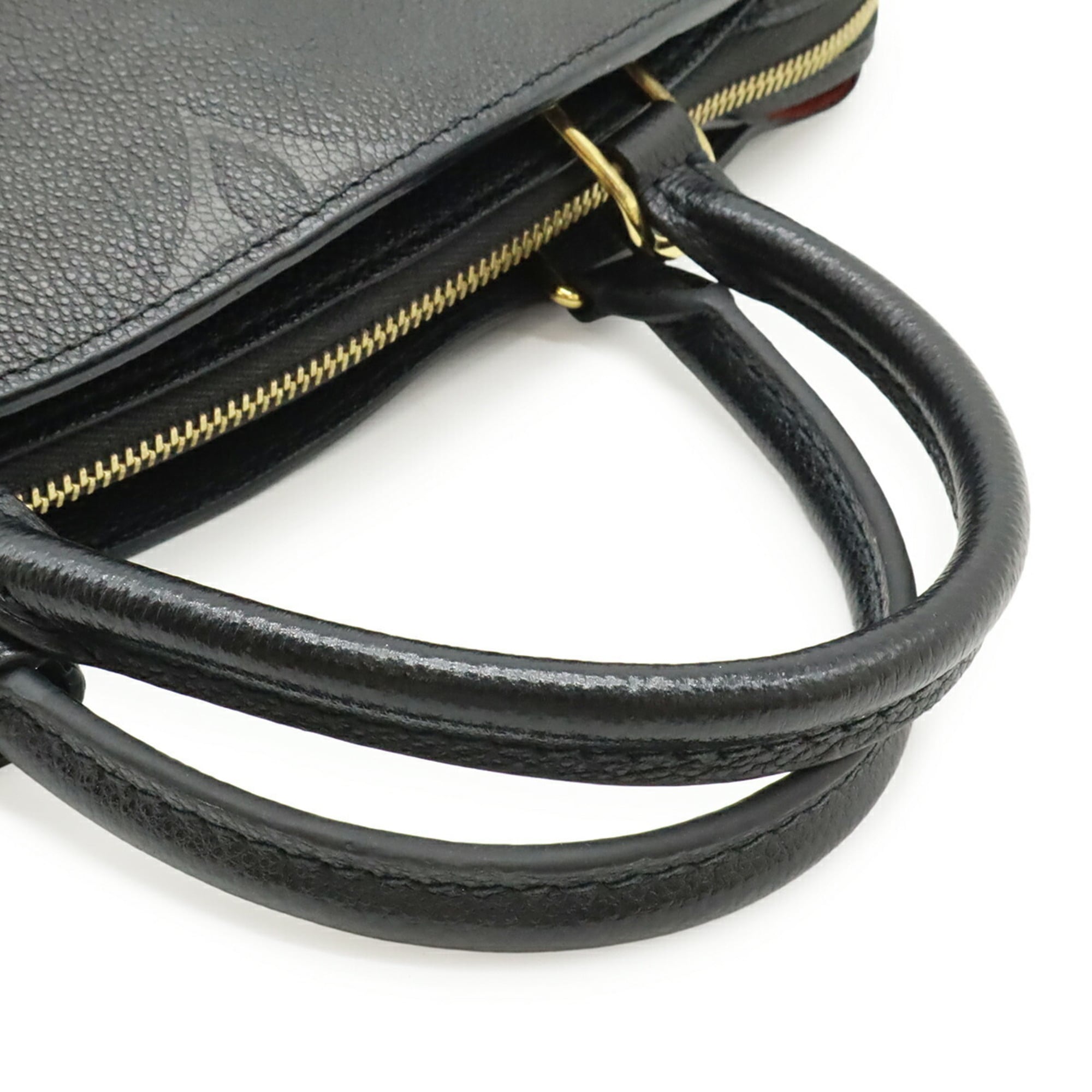 Louis Vuitton Black Noir Monogram Empreinte Handbag (Pre-Owned)