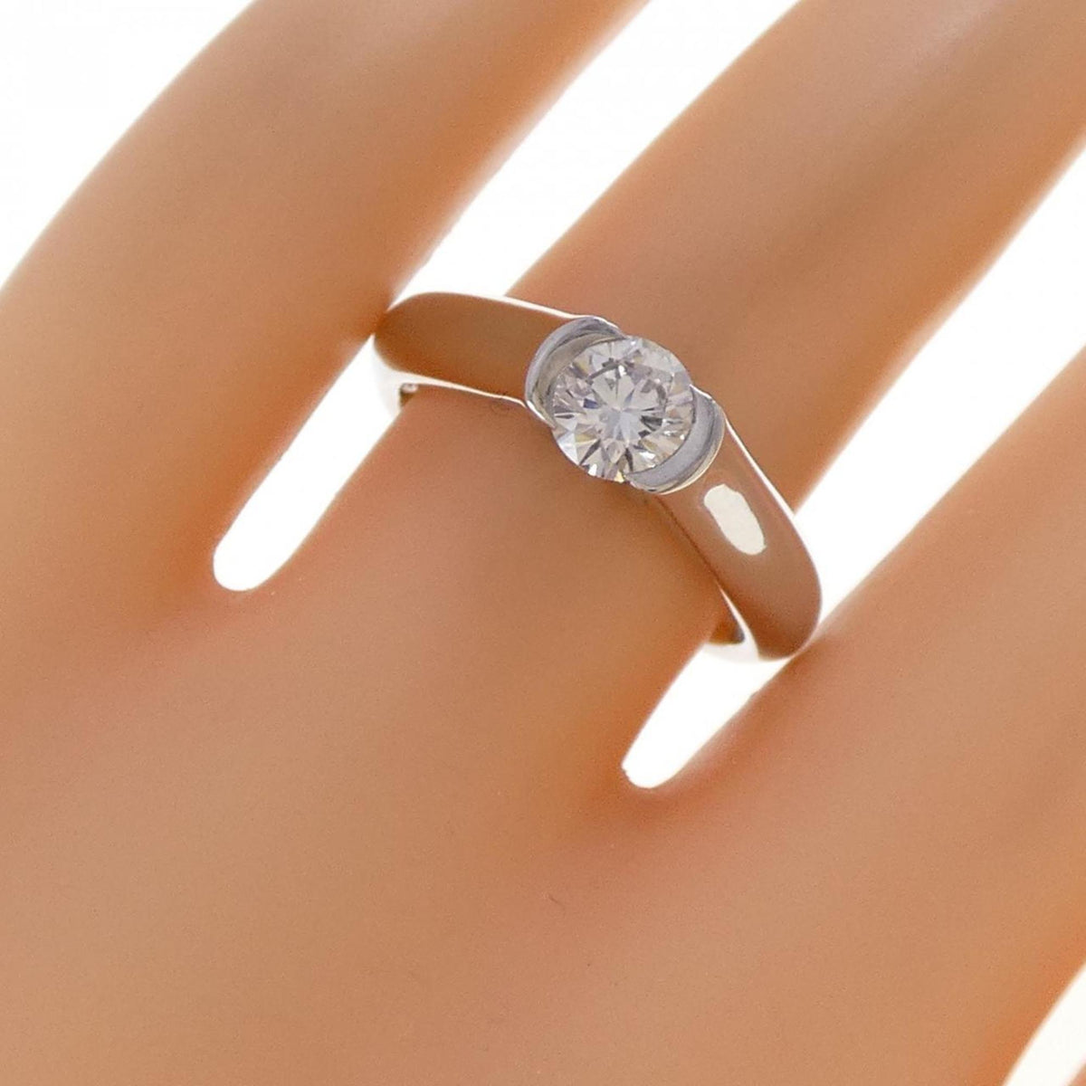 Cartier Platinum 950 Band Ring (Pre-Owned)