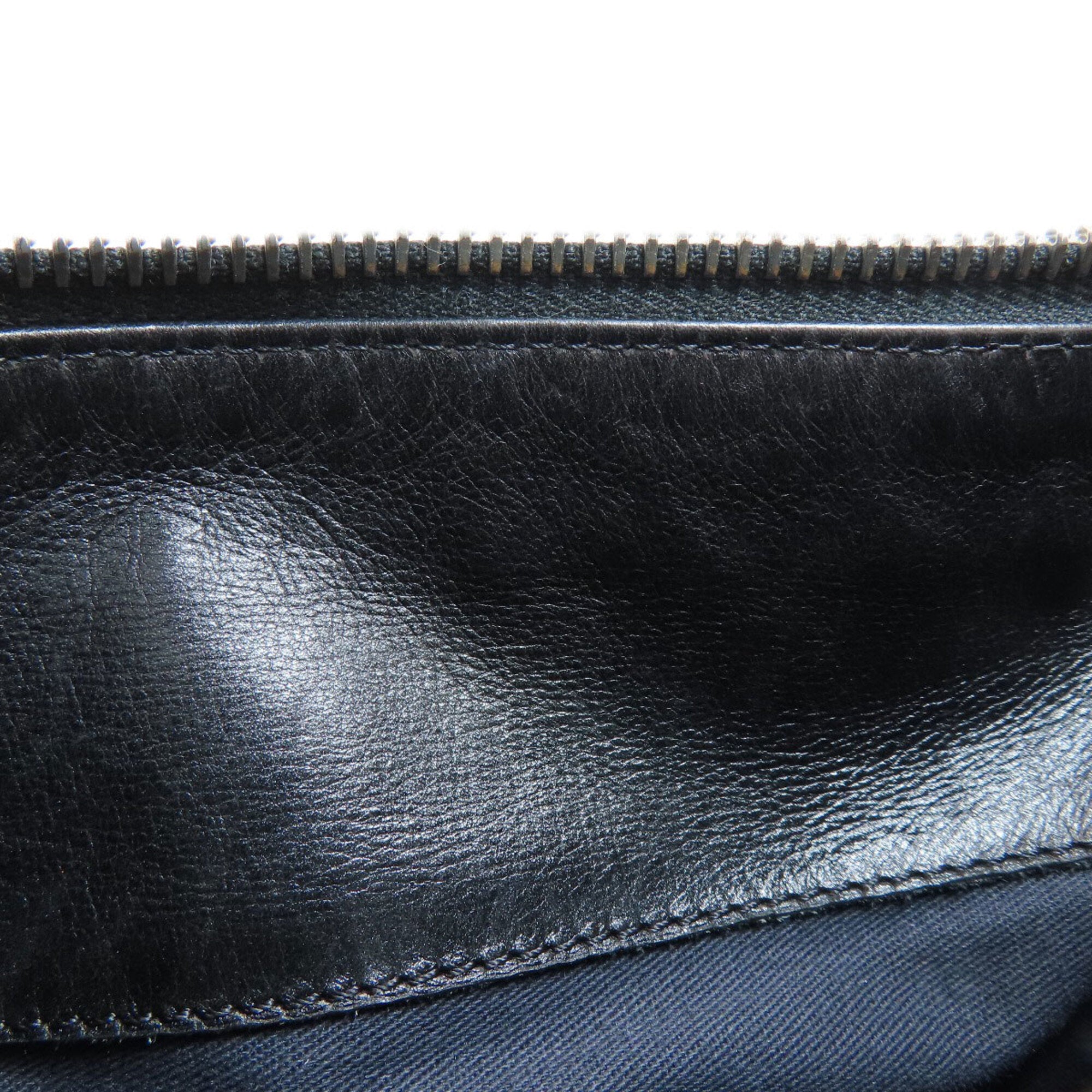 Bally Black Leather Shoulder Bag (Pre-Owned)