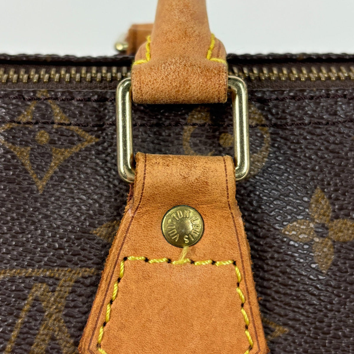Louis Vuitton Brown Monogram Handbag (Pre-Owned)