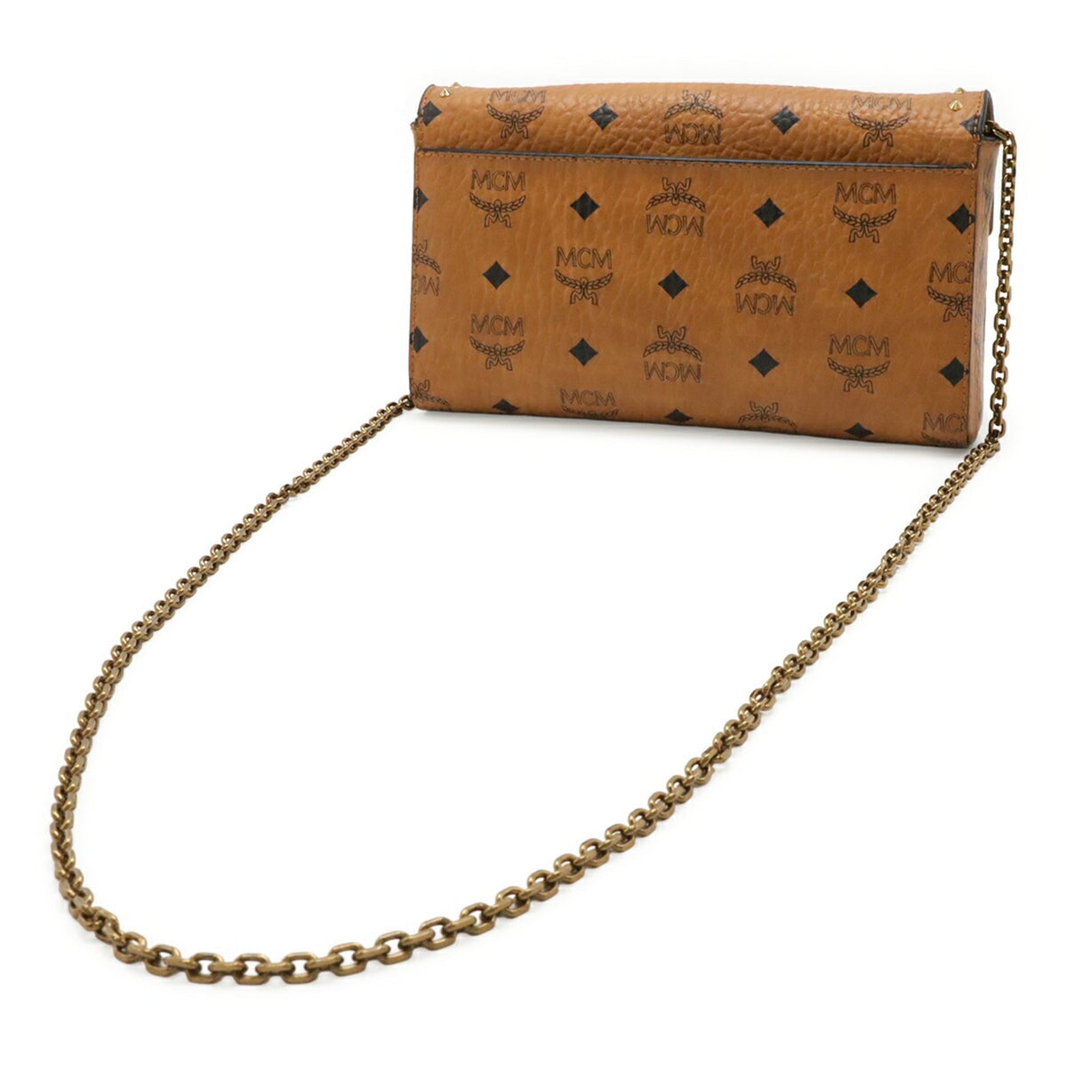 Mcm Brown Pvc Pochette Shoulder Bag (Pre-Owned)