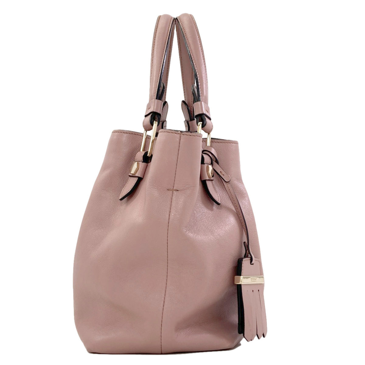Tod's Pink Leather Handbag (Pre-Owned)