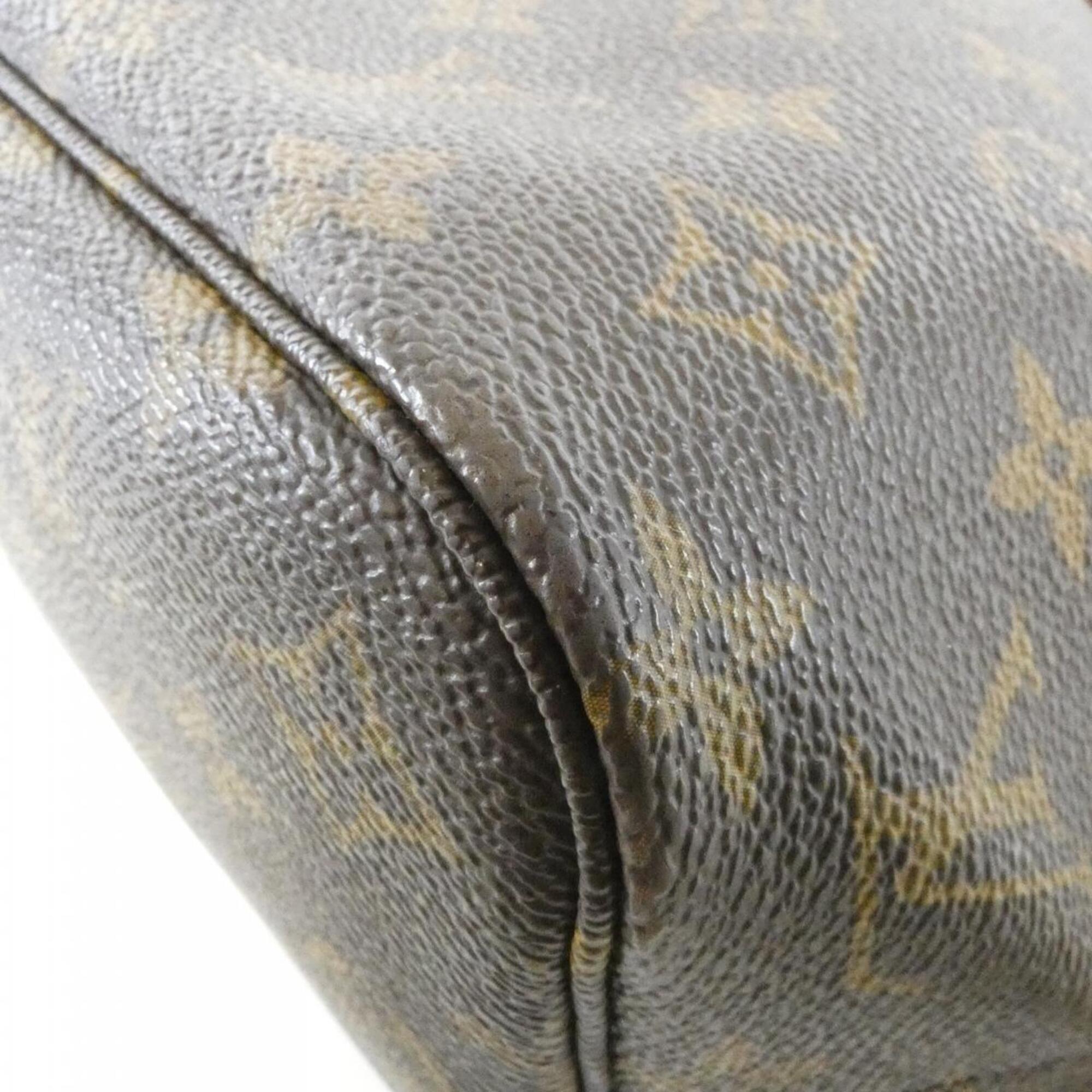 Louis Vuitton Marron Coated Canvas Handbag (Pre-Owned)