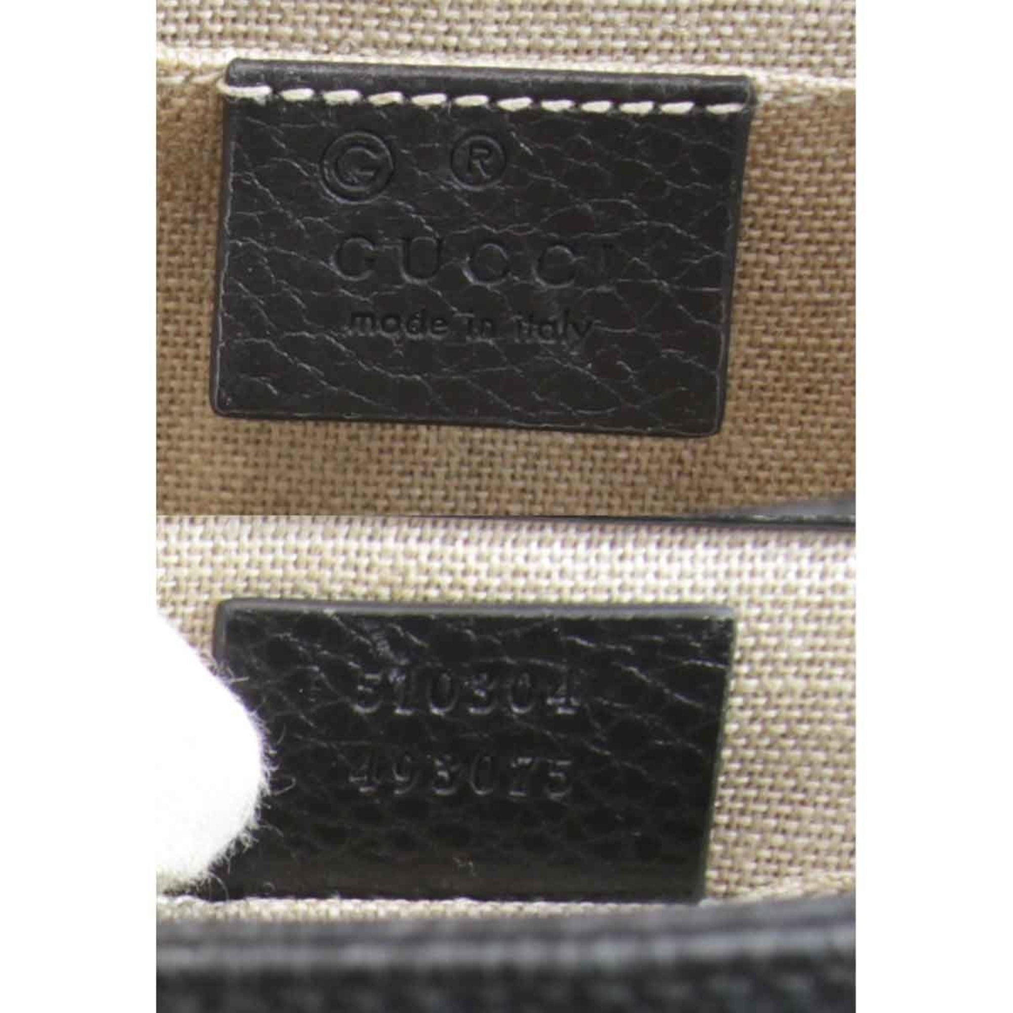 Gucci Black Leather Shoulder Bag (Pre-Owned)