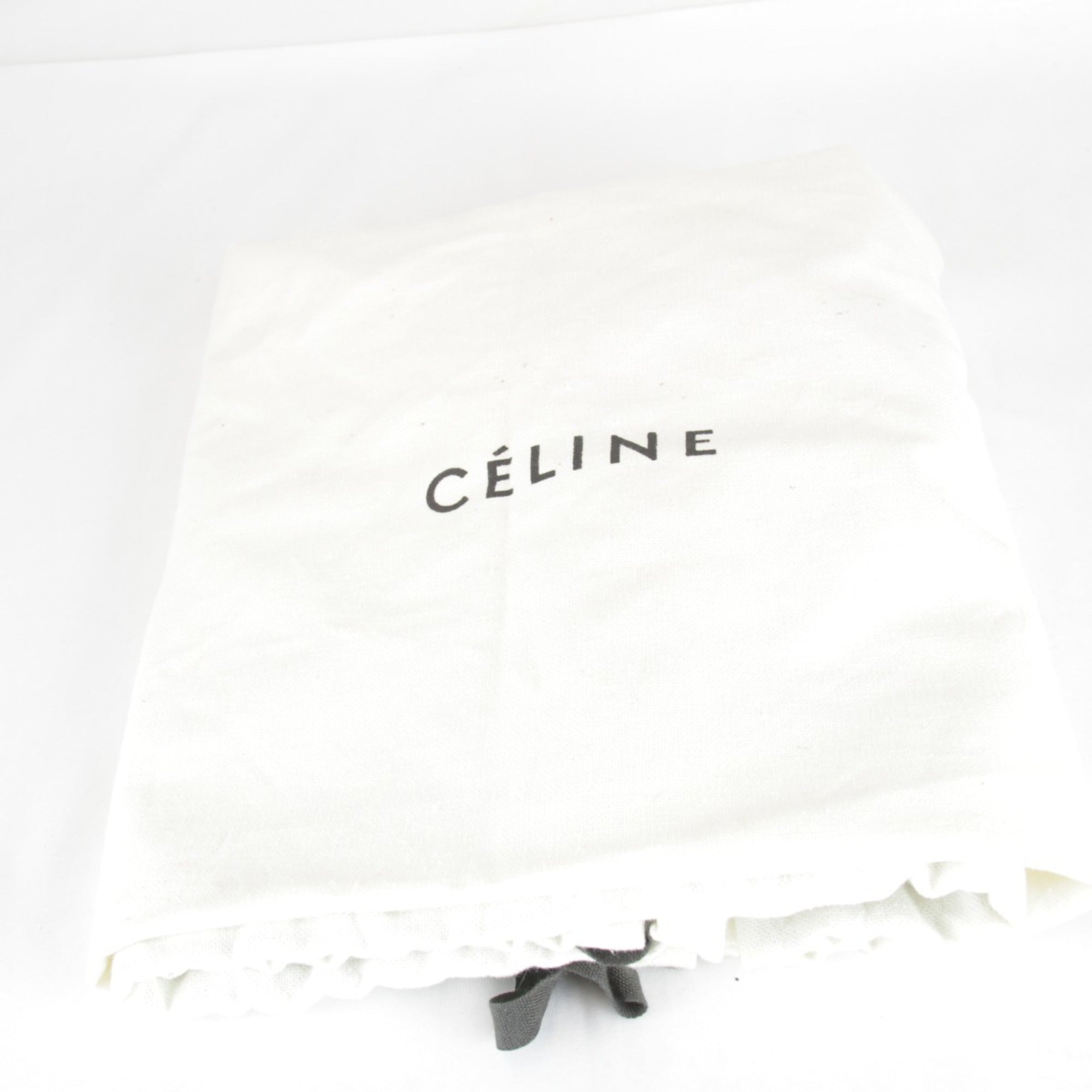 Celine Bordeaux Wine Leather Shoulder Bag (Pre-Owned)