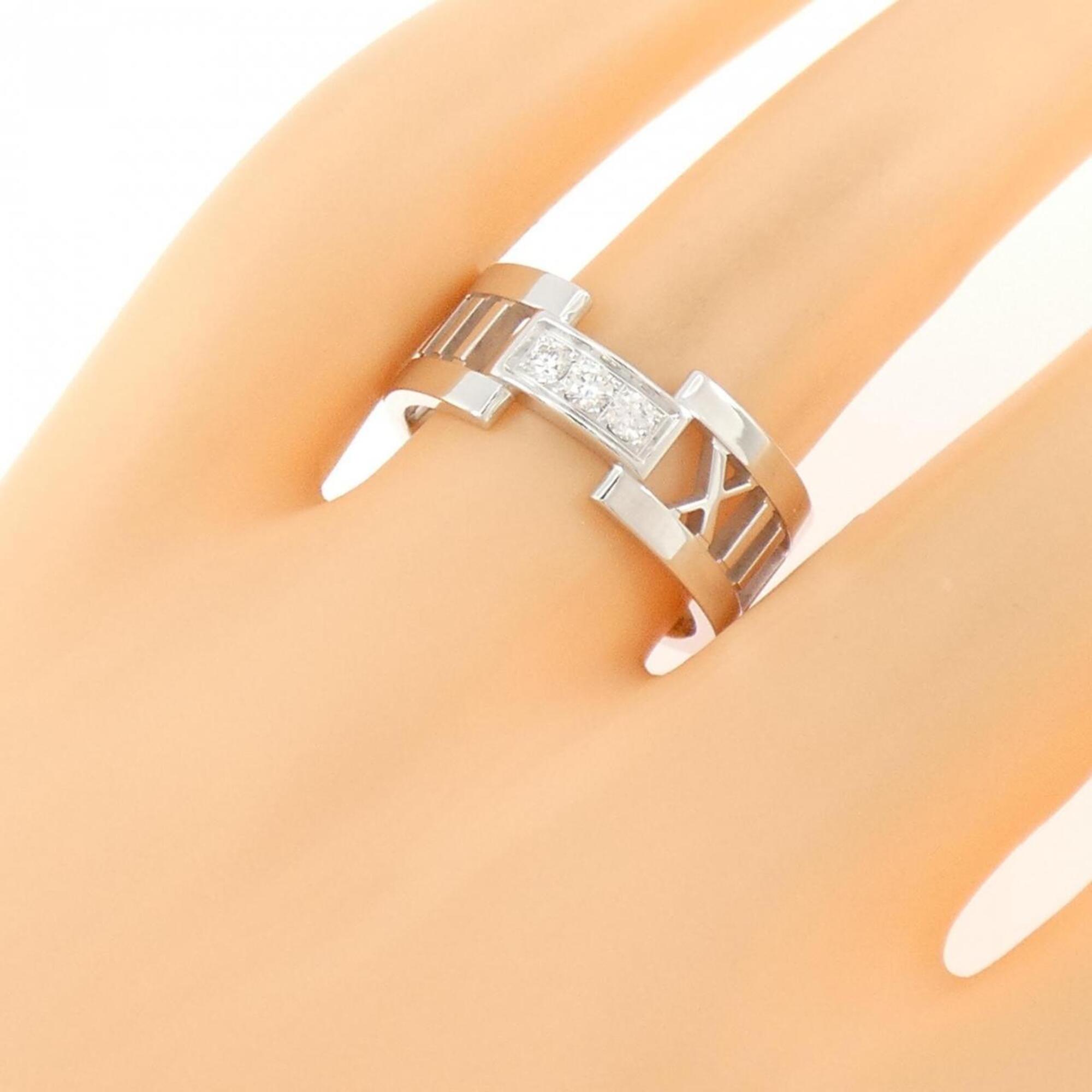 Tiffany White Gold (18K) Band Ring (Pre-Owned)