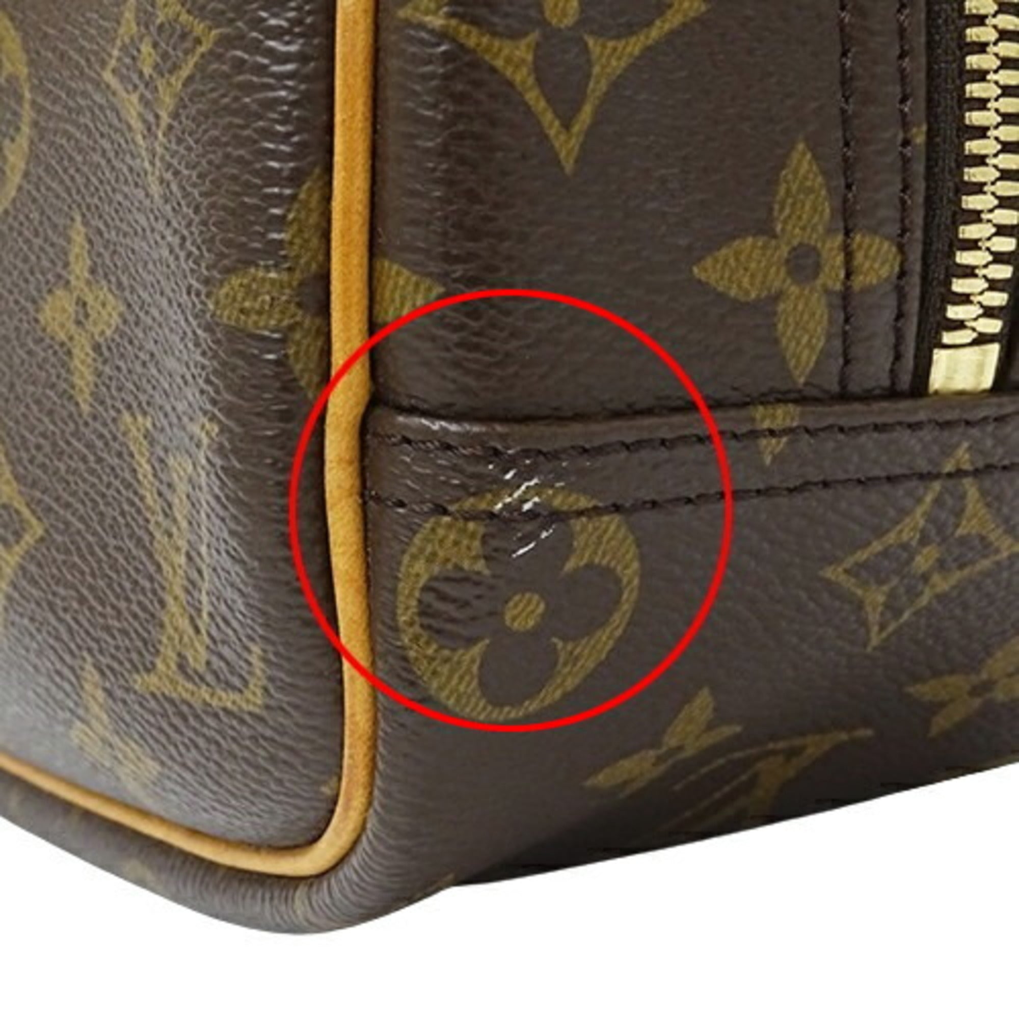 Louis Vuitton Brown Galle Monogram Monogram Handbag (Pre-Owned)