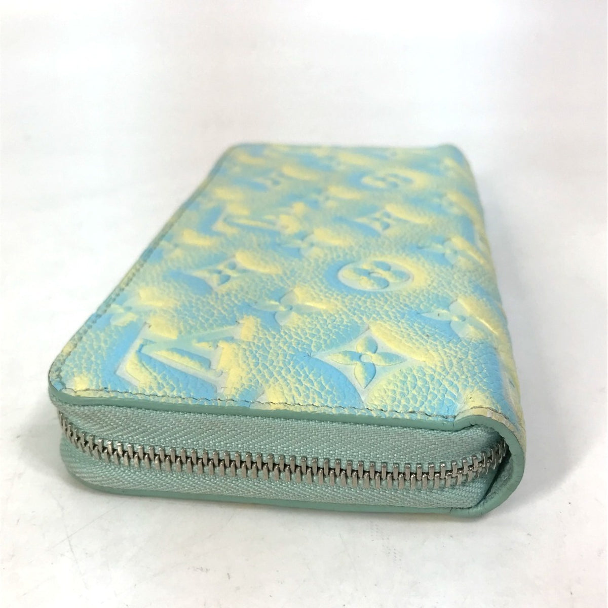Louis Vuitton Monogram Empreinte Vert Yellow Monogram Empreinte Long Wallet (Bi-Fold) (Pre-Owned)
