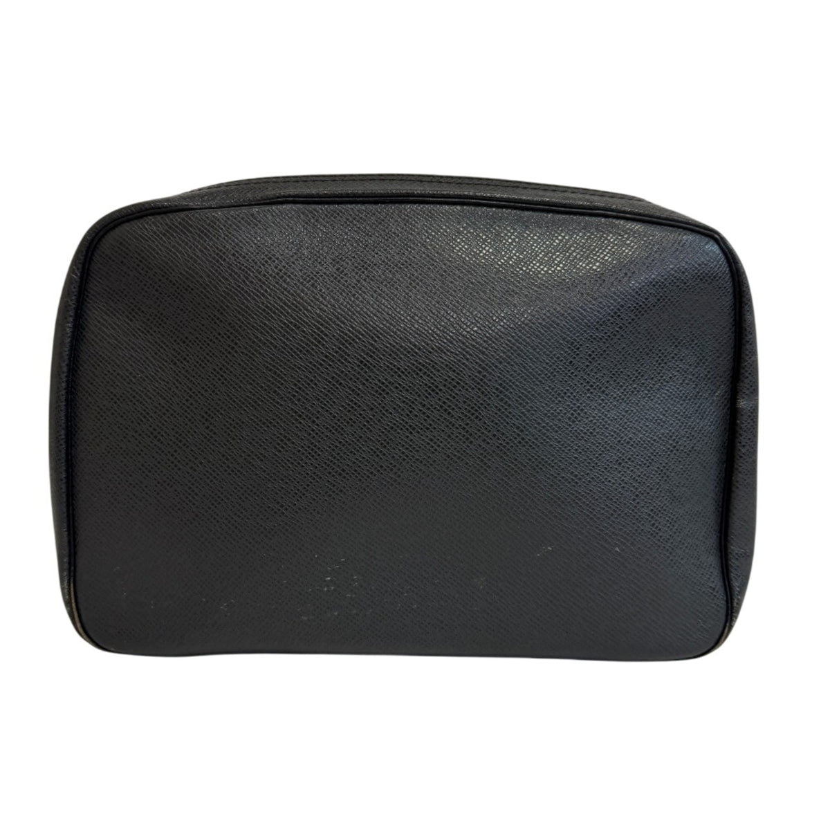 Louis Vuitton Black Leather Clutch Bag (Pre-Owned)