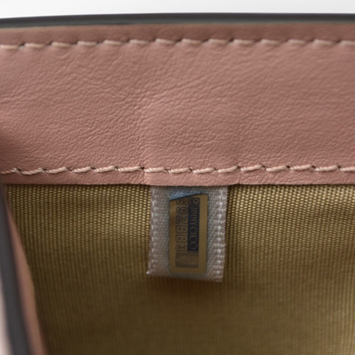 Jimmy Choo Pink Leather Wallet (Bi-Fold) (Pre-Owned)