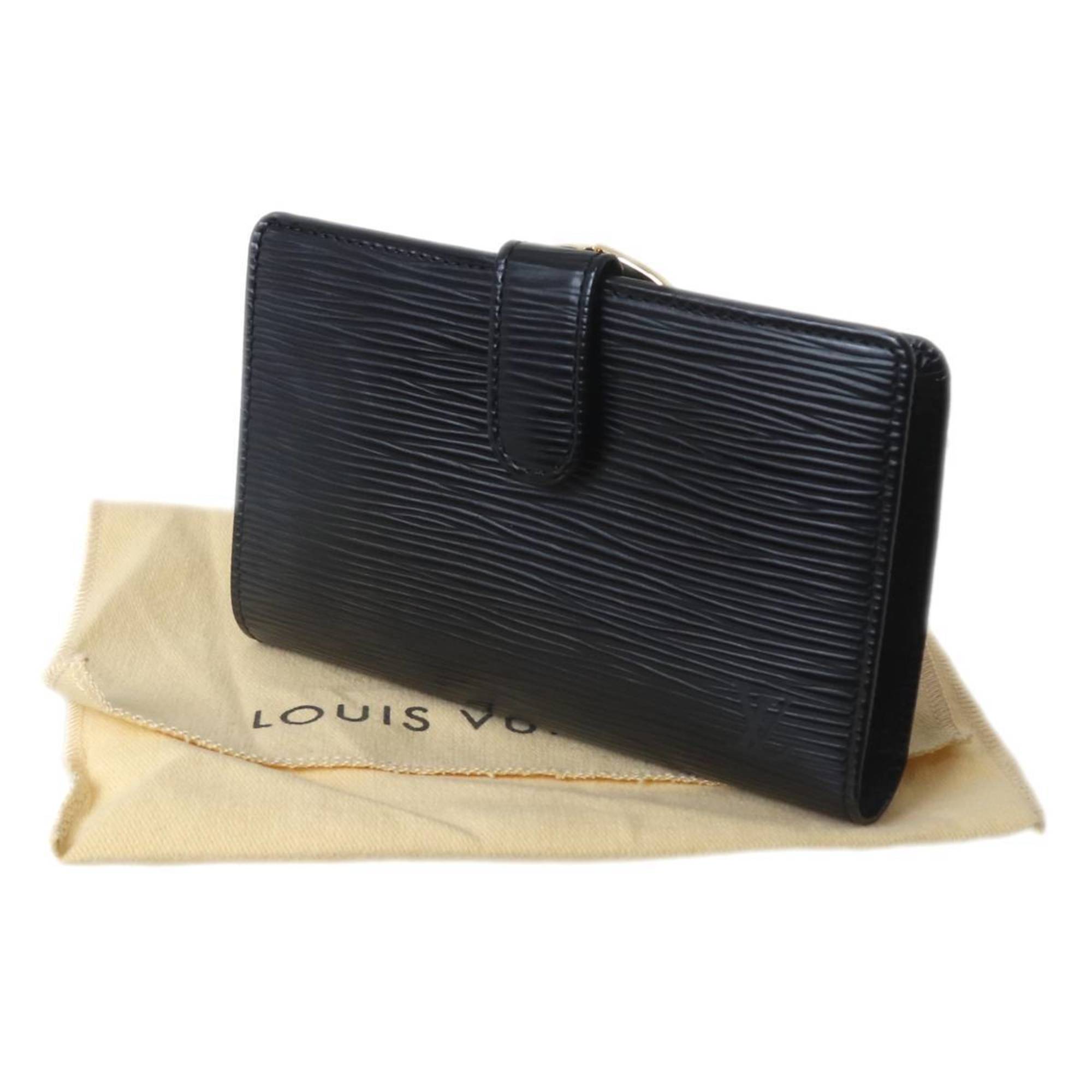 Louis Vuitton Noir Wallet (Bi-Fold) (Pre-Owned)