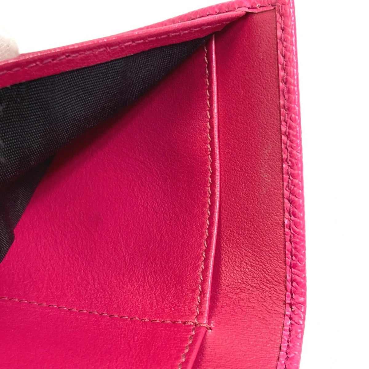 Dolce & Gabbana Pink Leather Wallet (Tri-Fold) (Pre-Owned)