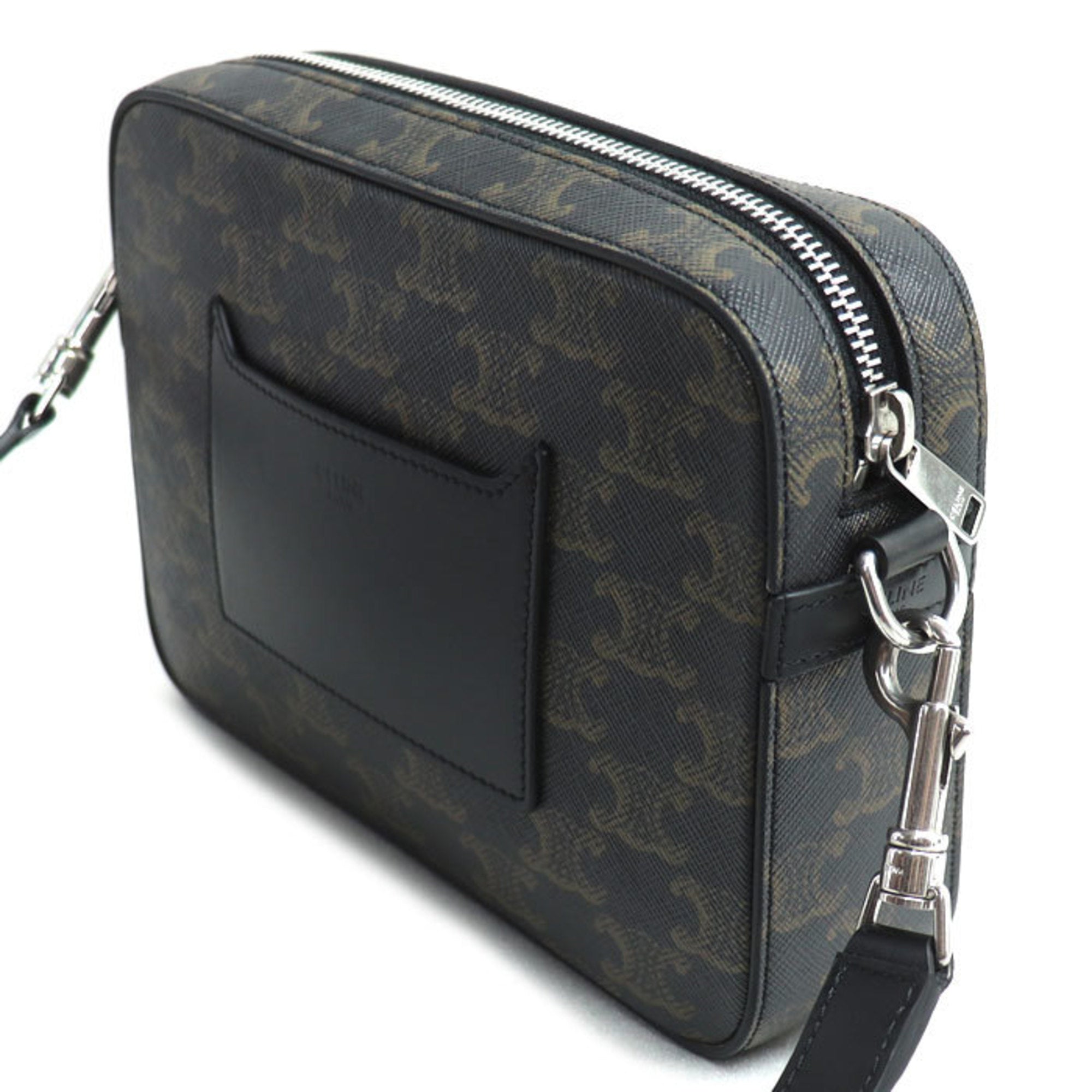 Celine Black Pvc Leather Shoulder Bag (Pre-Owned)