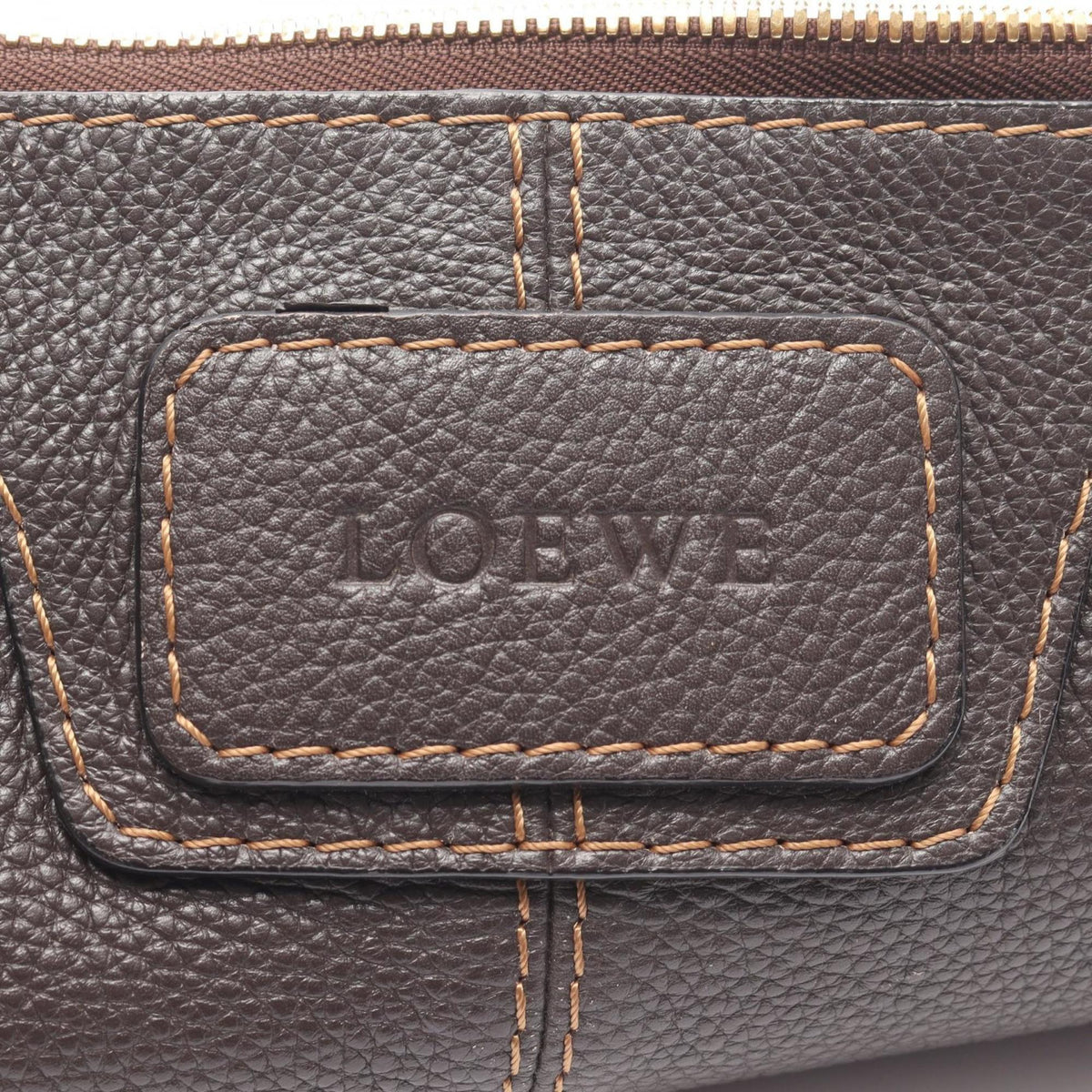Loewe Brown Leather Shoulder Bag (Pre-Owned)