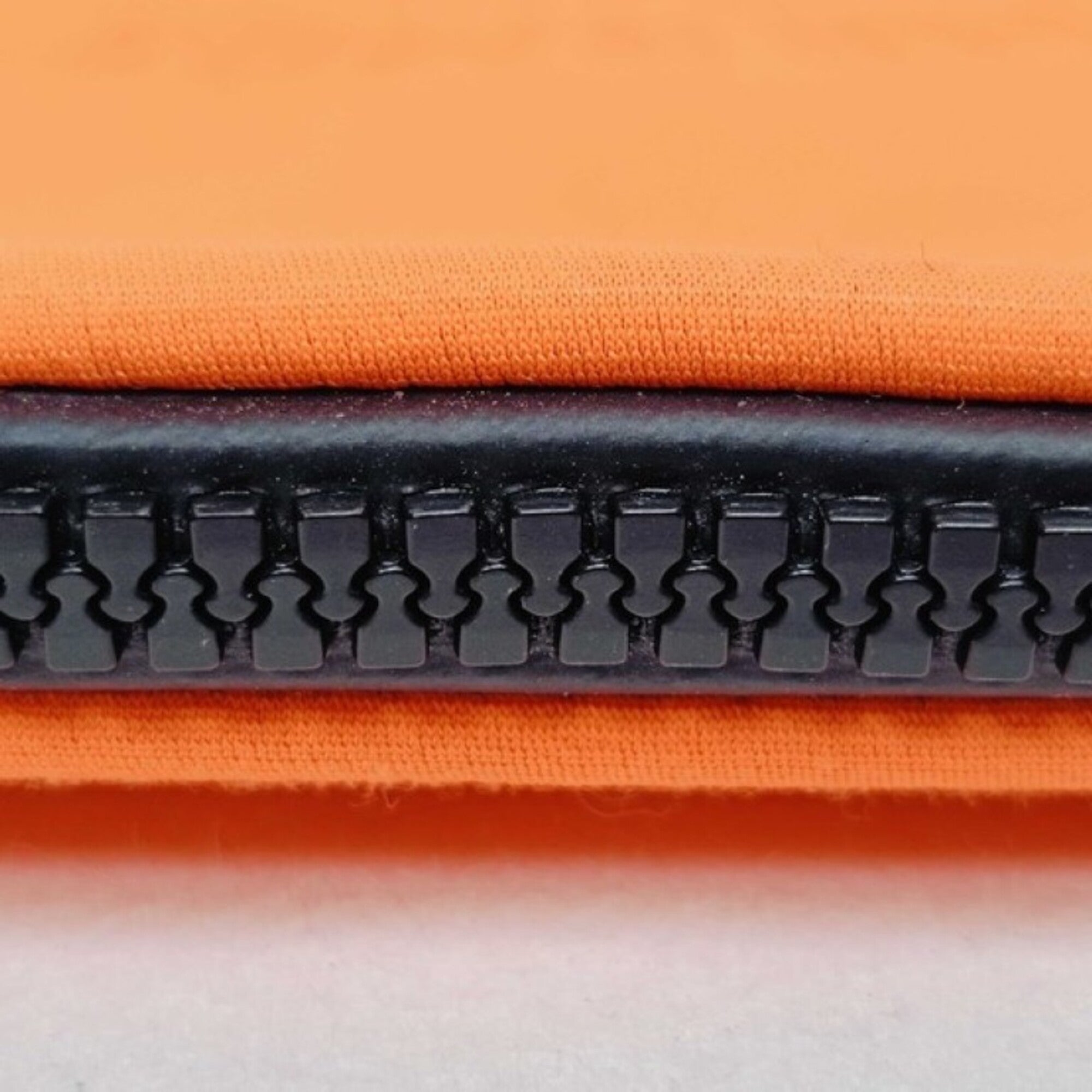 Hermes Orange Canvas Pouch (Pre-Owned)