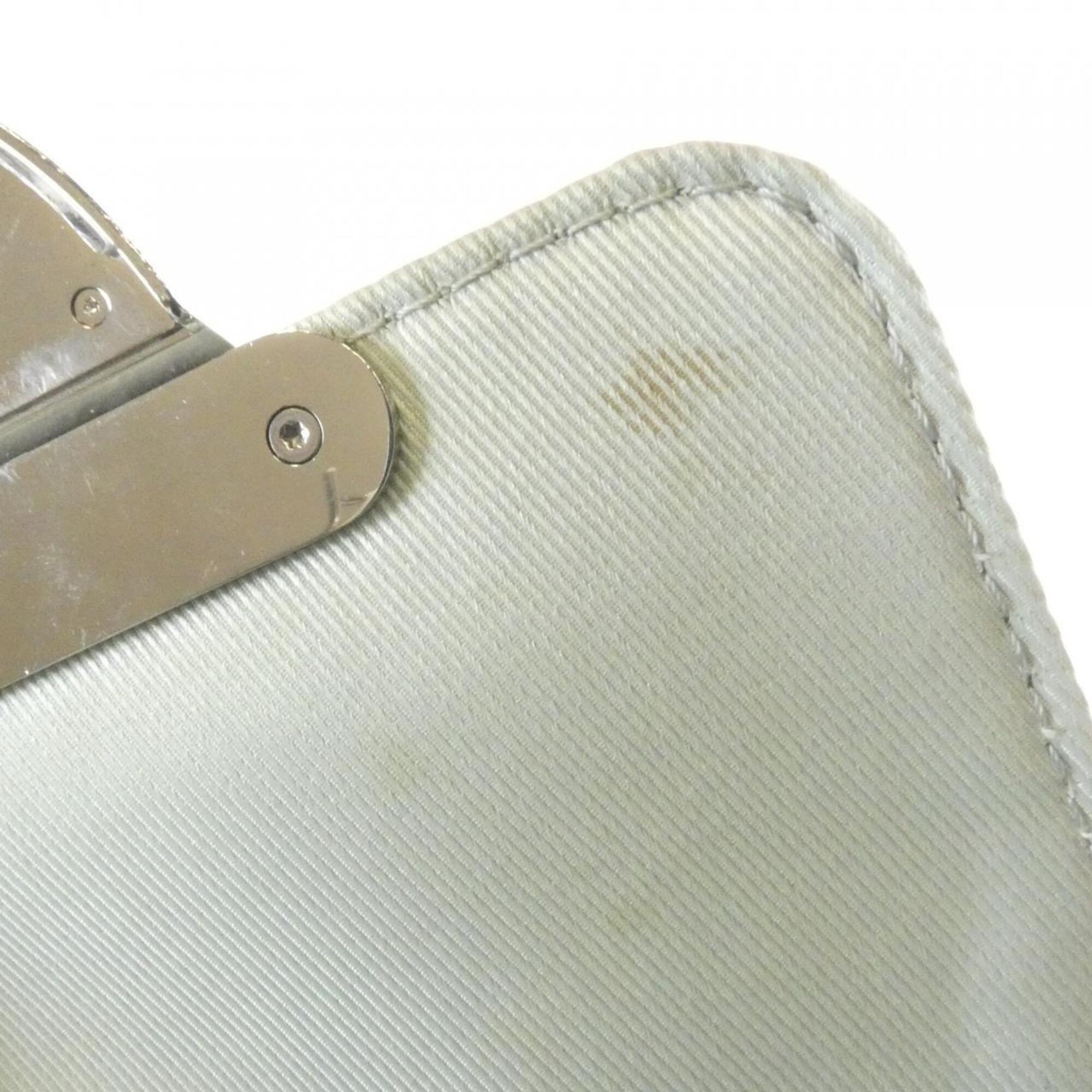 Louis Vuitton Gris Leather Shoulder Bag (Pre-Owned)