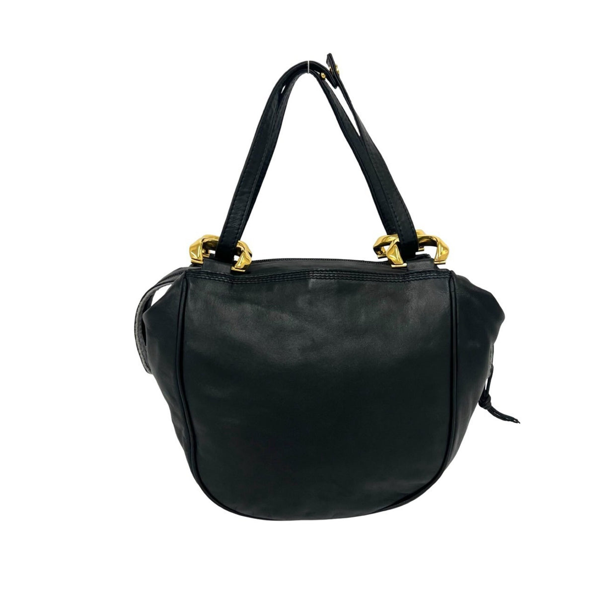 Loewe Black Leather Handbag Shoulder Bag (Pre-Owned)